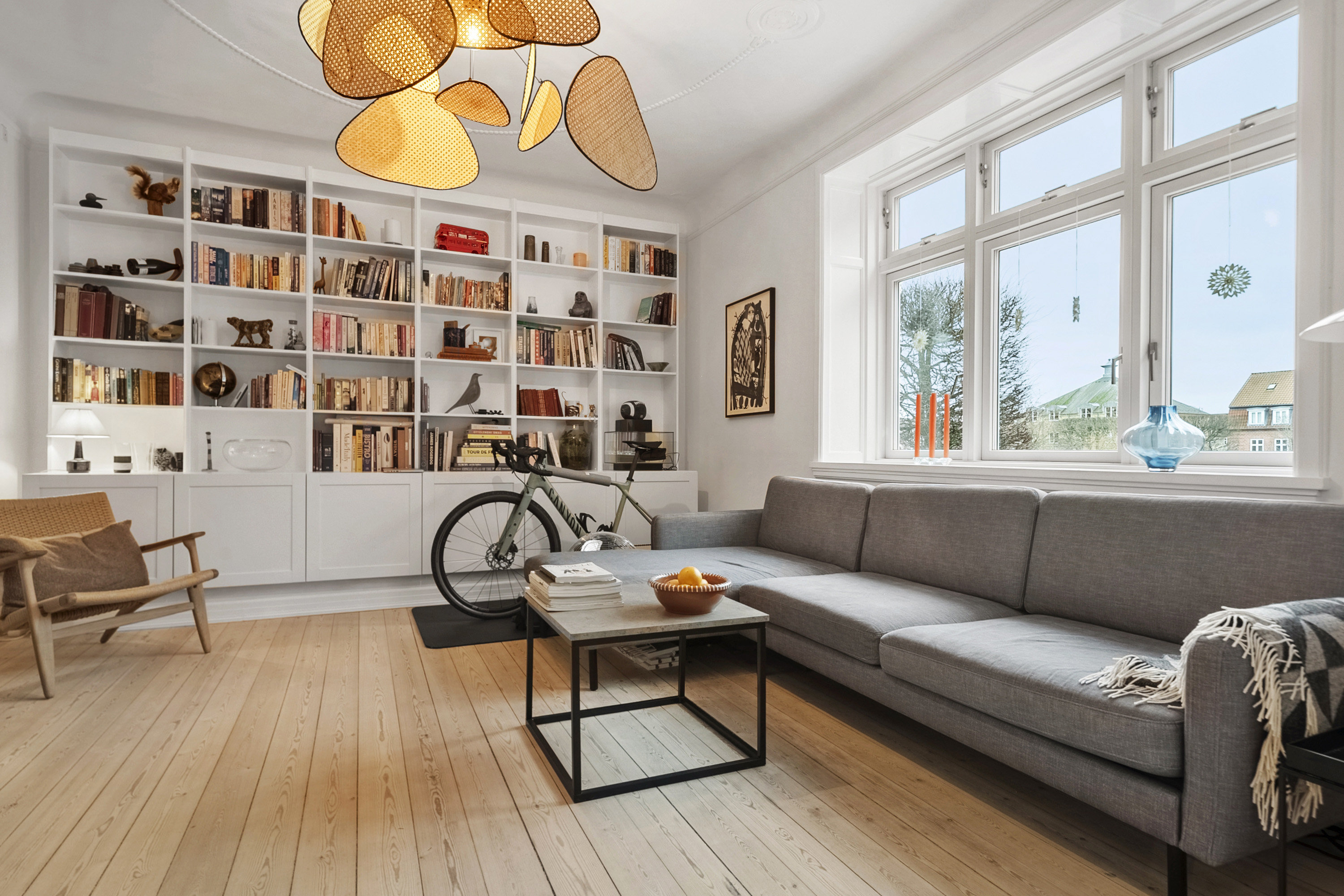 Fremhævet stue billede i fuldskærmstilstand. Billede af Ivar Huitfeldts Gade 72, st.. th., Trøjborg, 8200 Aarhus N