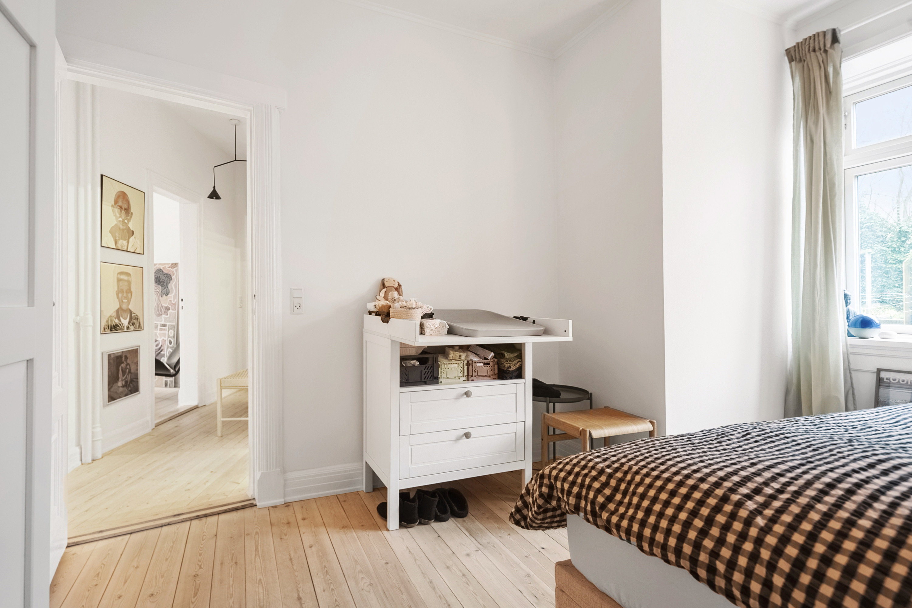 Fremhævet soveværelse billede i fuldskærmstilstand. Billede af Ivar Huitfeldts Gade 72, st.. th., Trøjborg, 8200 Aarhus N