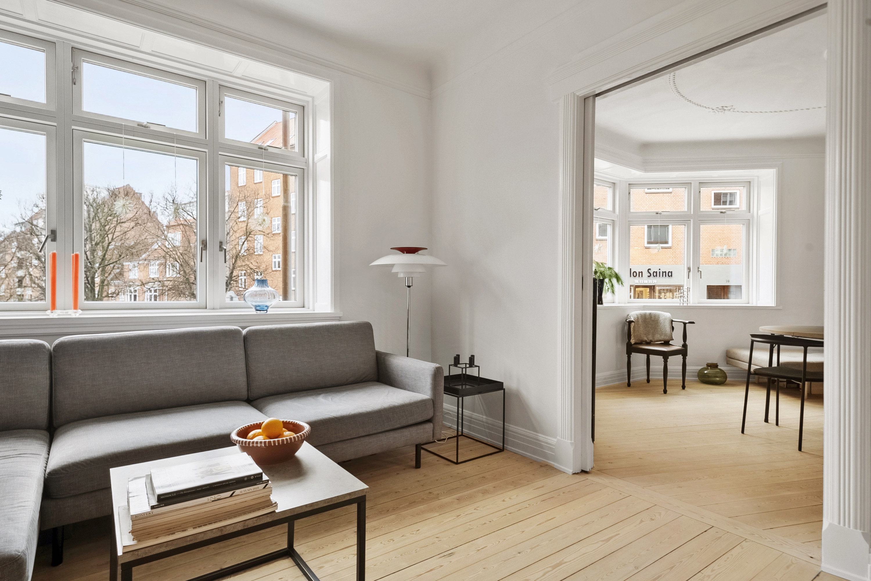 Fremhævet stue billede i fuldskærmstilstand. Billede af Ivar Huitfeldts Gade 72, st.. th., Trøjborg, 8200 Aarhus N