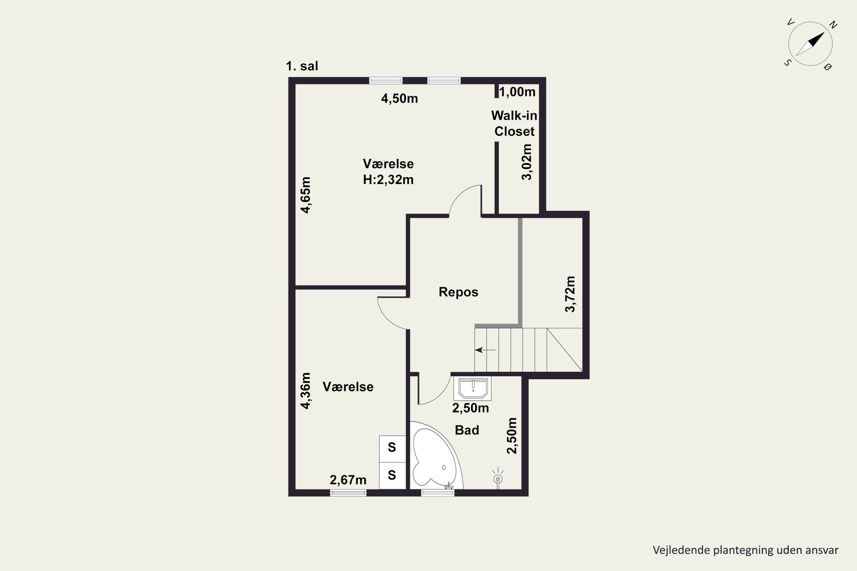 Plantegninger billede af Hølundvej 70, Øster Hassing, 9362 Gandrup