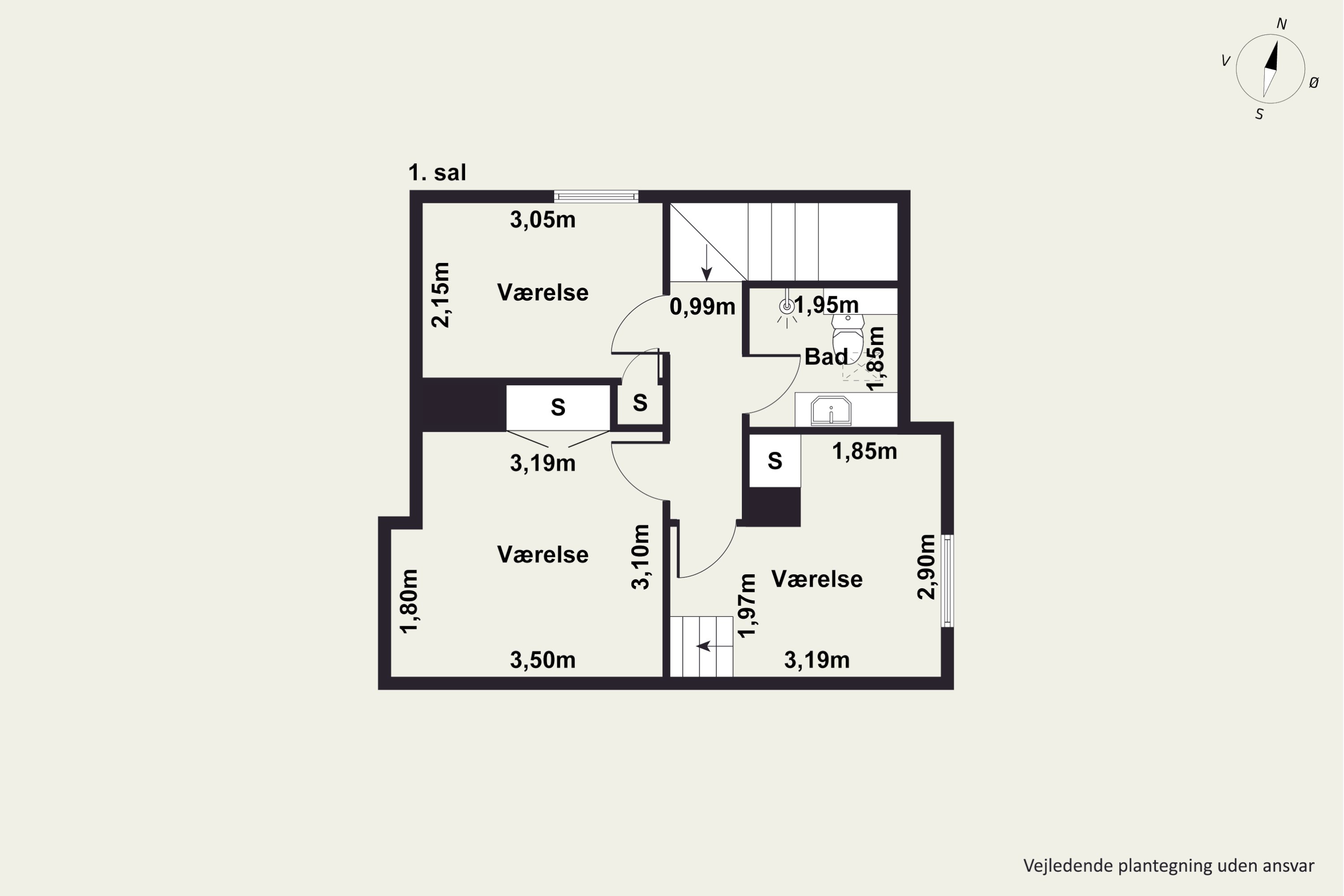 Plantegninger billede af Muldvad 57, 2800 Kongens Lyngby