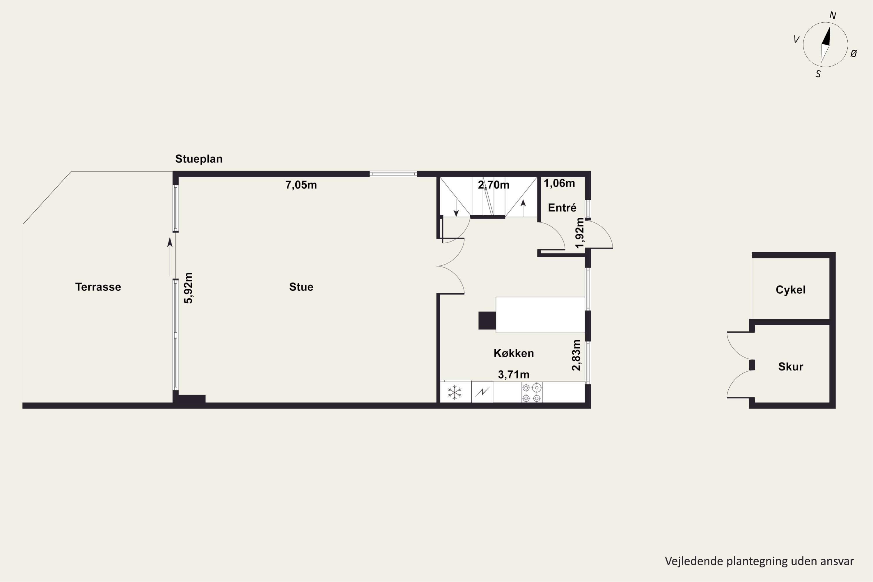 Plantegninger billede af Muldvad 57, 2800 Kongens Lyngby