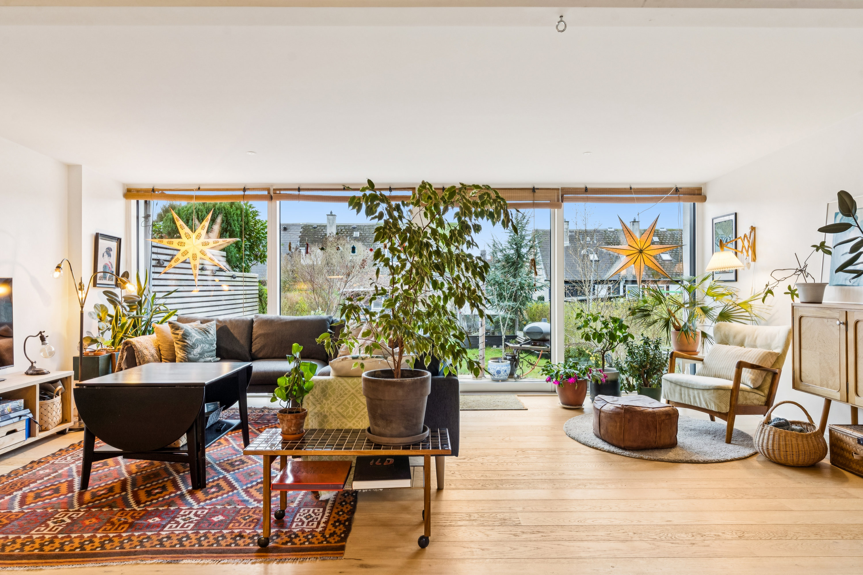 Fremhævet stue billede i fuldskærmstilstand. Billede af Muldvad 57, 2800 Kongens Lyngby