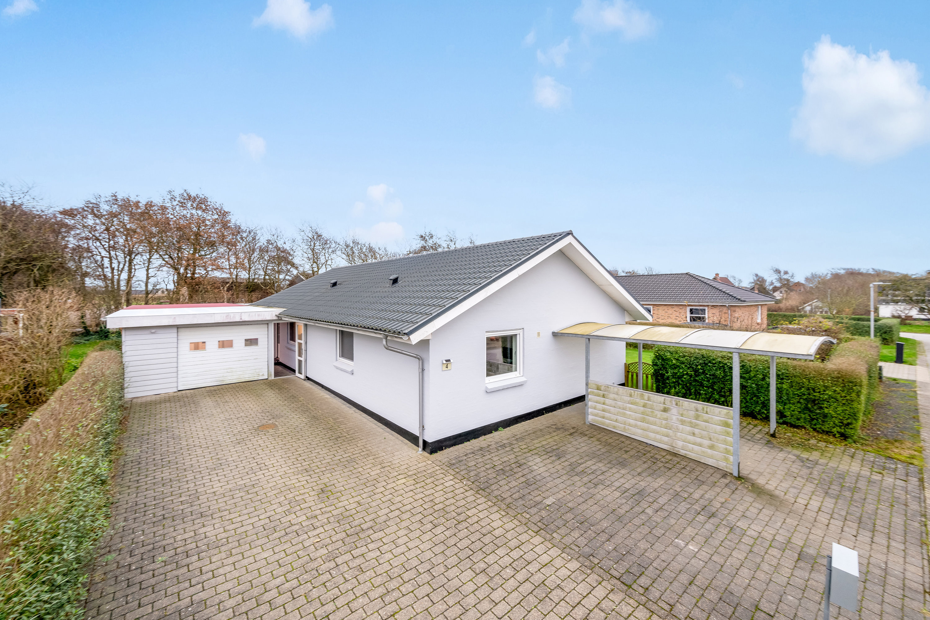 Miniaturebillede 1: facade. Billede af Nørredige 4, Nr Bork, 6893 Hemmet