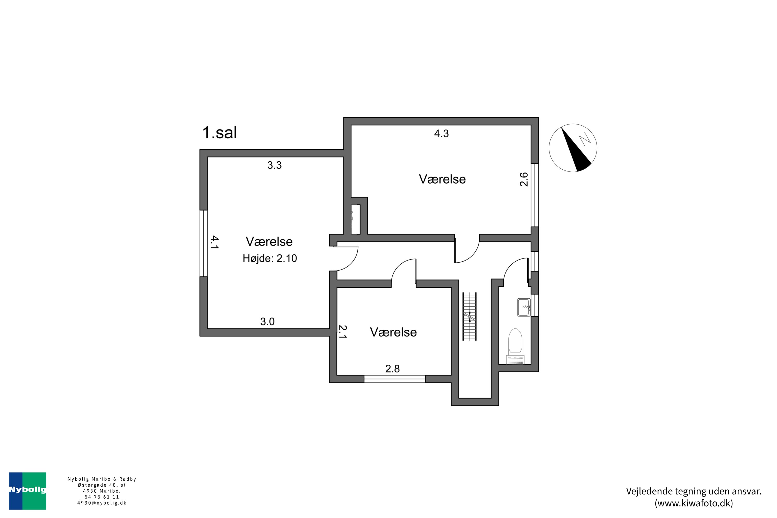 Plantegninger billede af Keldernæsvej 24, 4952 Stokkemarke