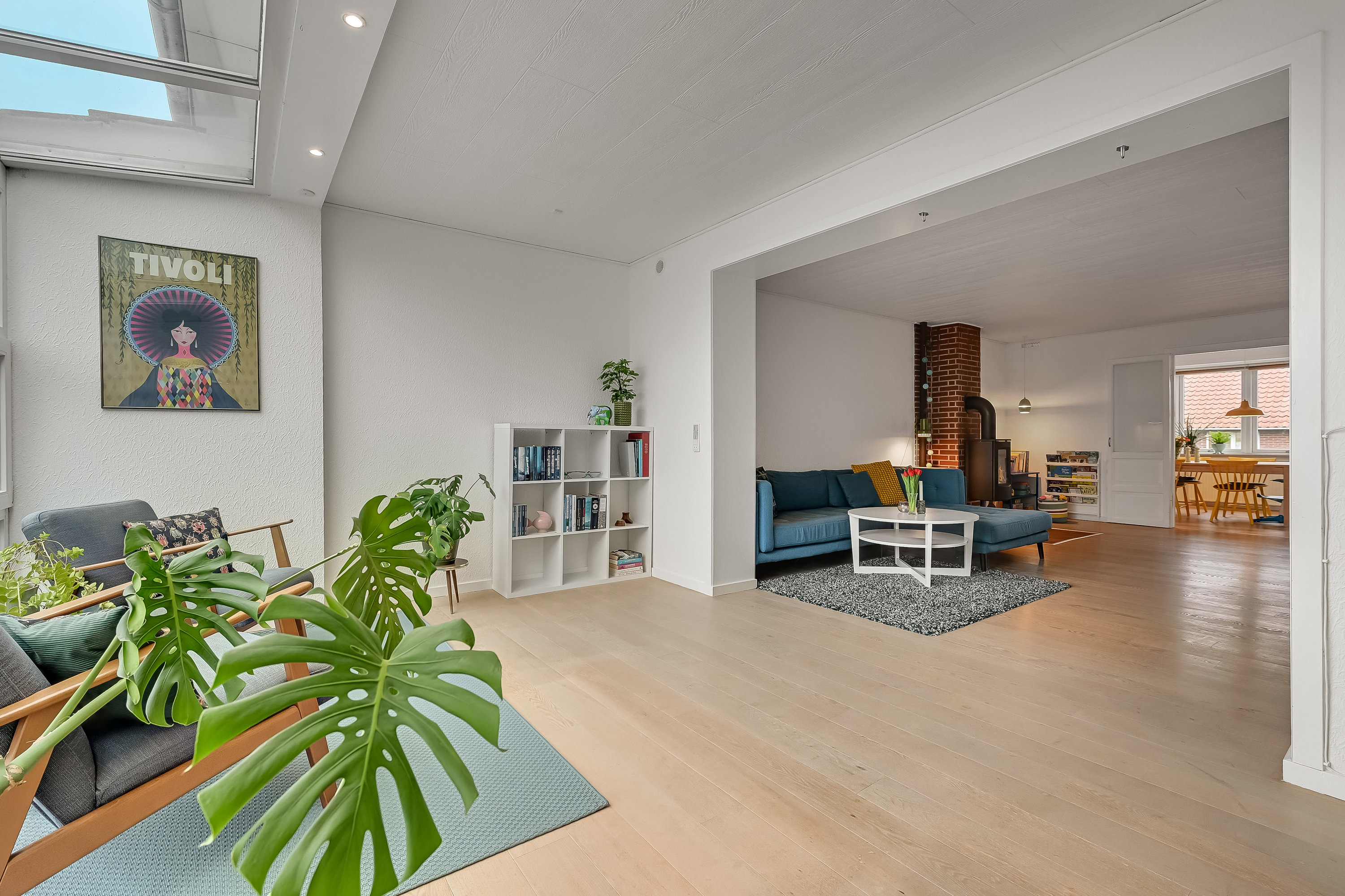 Fremhævet stue billede i fuldskærmstilstand. Billede af Baggesens Alle 37, 6700 Esbjerg