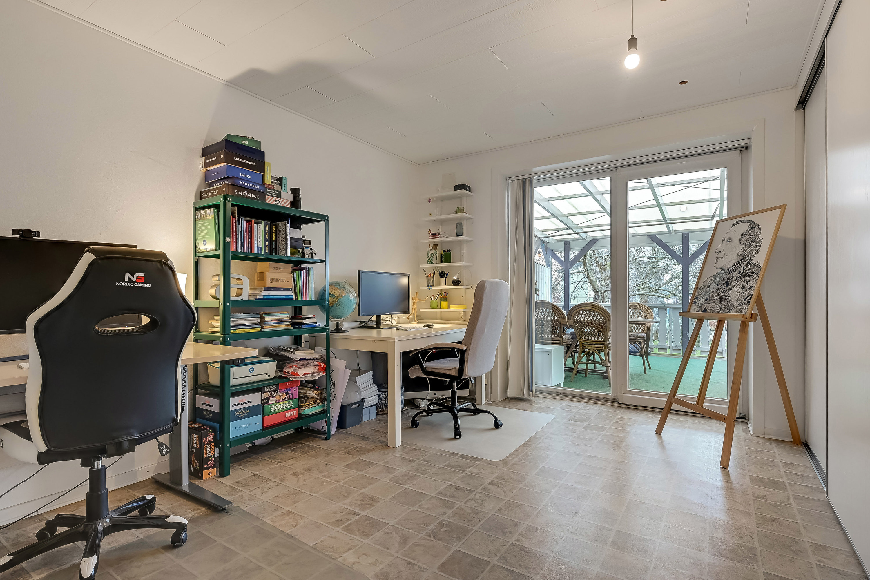 Fremhævet stue billede i fuldskærmstilstand. Billede af Baggesens Alle 37, 6700 Esbjerg