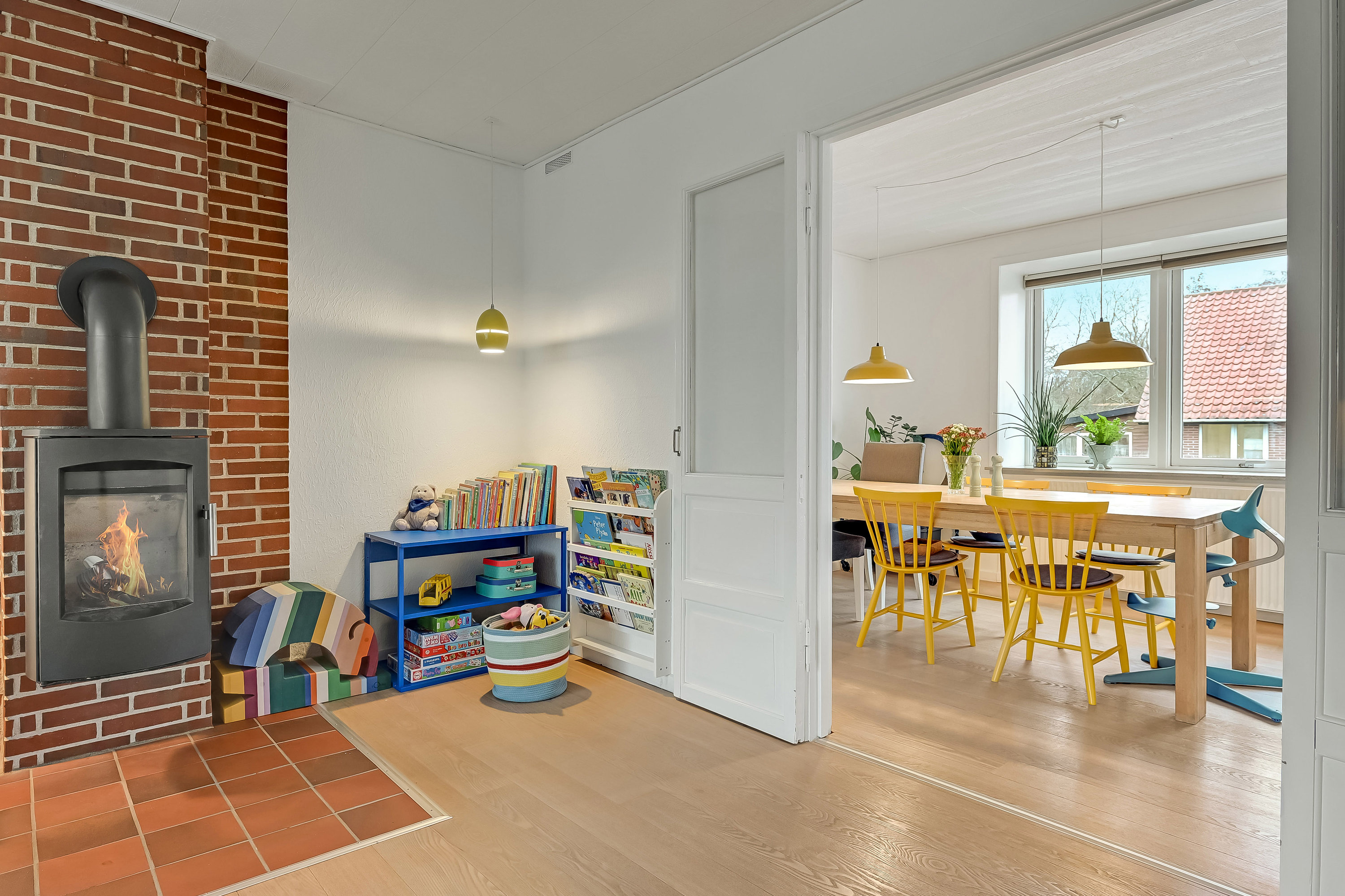 Fremhævet stue billede i fuldskærmstilstand. Billede af Baggesens Alle 37, 6700 Esbjerg