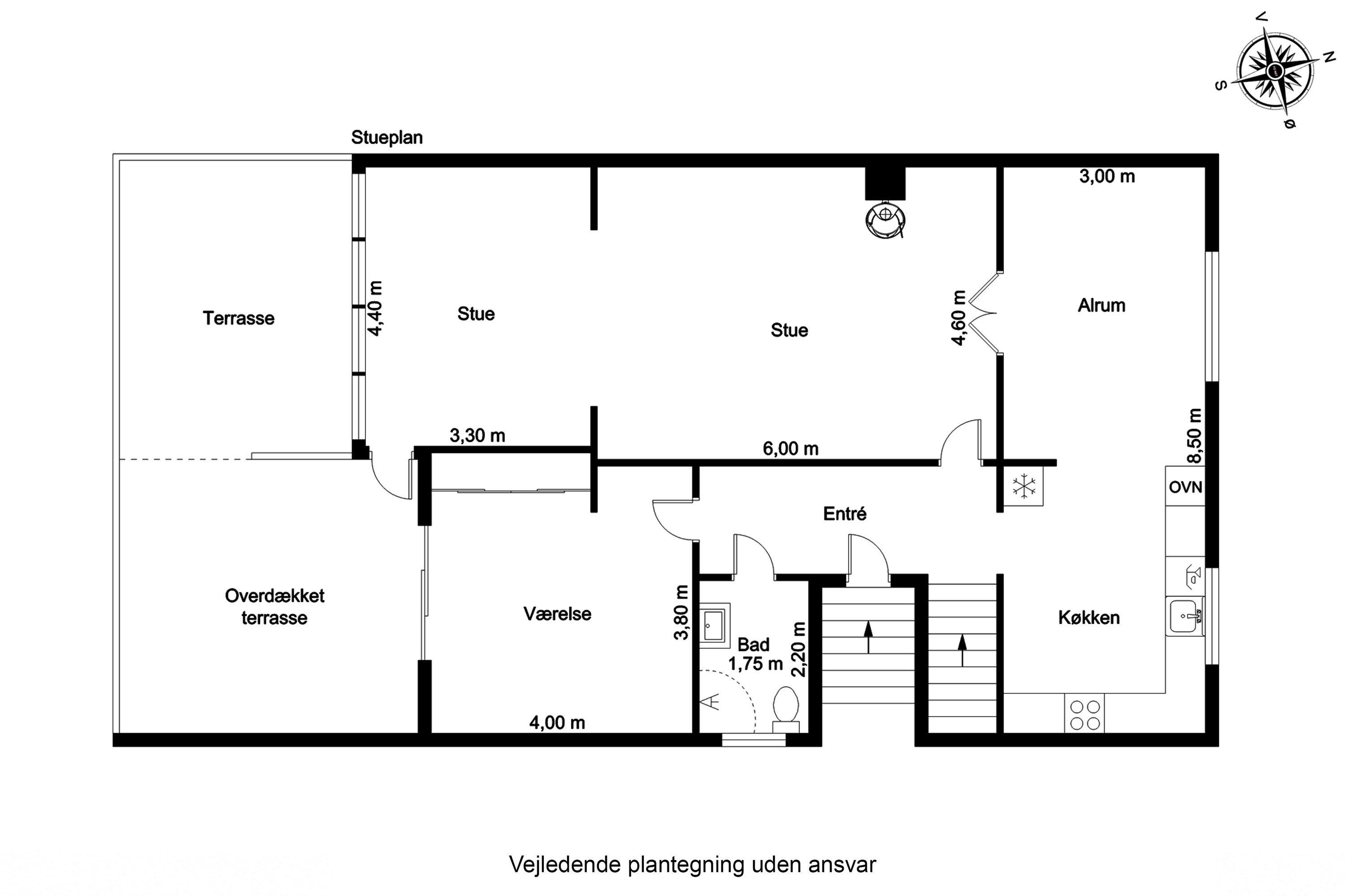 Plantegninger billede af Baggesens Alle 37, 6700 Esbjerg