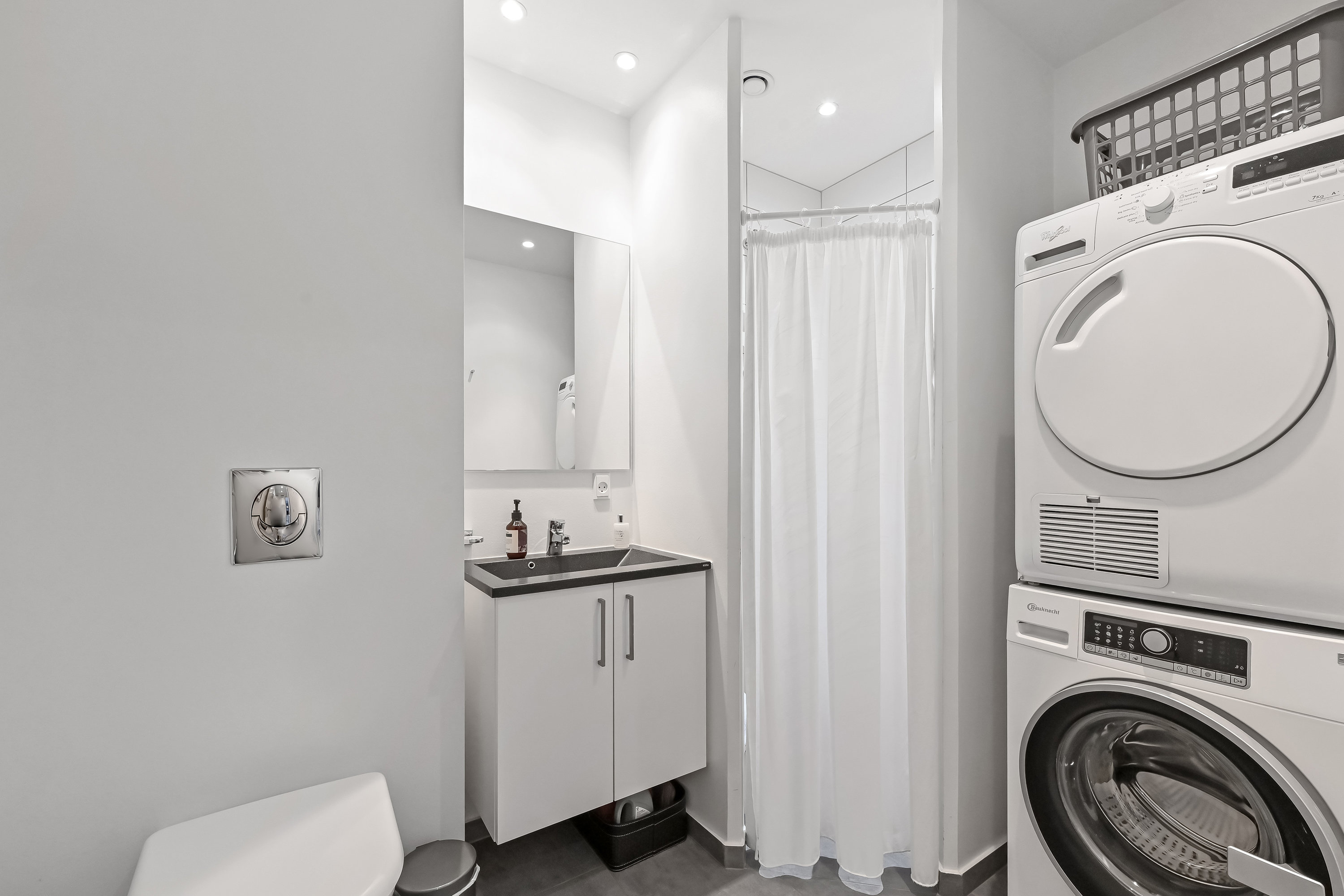 Fremhævet badeværelse billede i fuldskærmstilstand. Billede af Sabroesvej 3A, 1., 7400 Herning