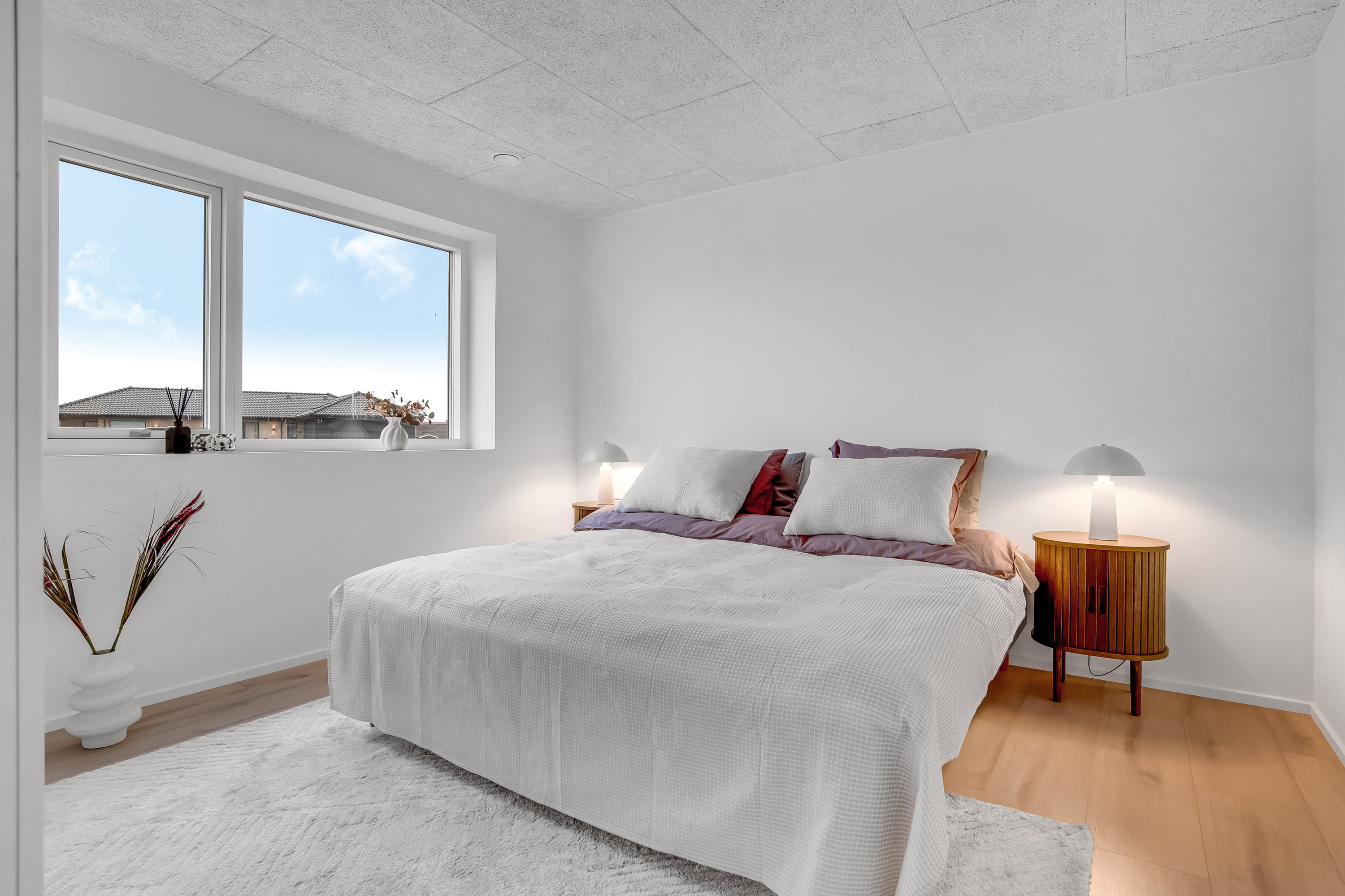 Fremhævet soveværelse billede i fuldskærmstilstand. Billede af Råbukken 12, Halgårde, 7500 Holstebro