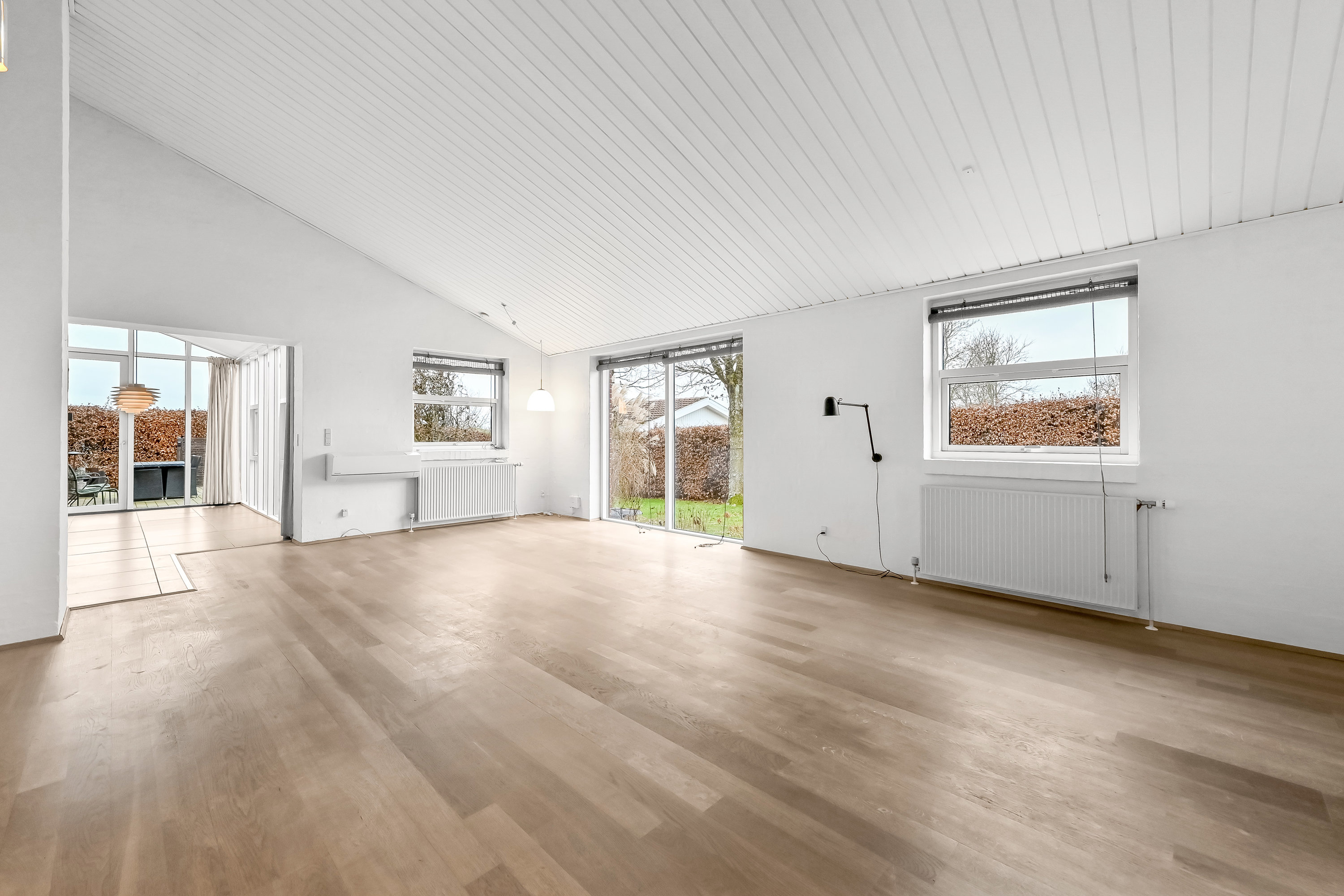 Fremhævet stue billede i fuldskærmstilstand. Billede af Østertorp 16, Gjellerup, 7400 Herning