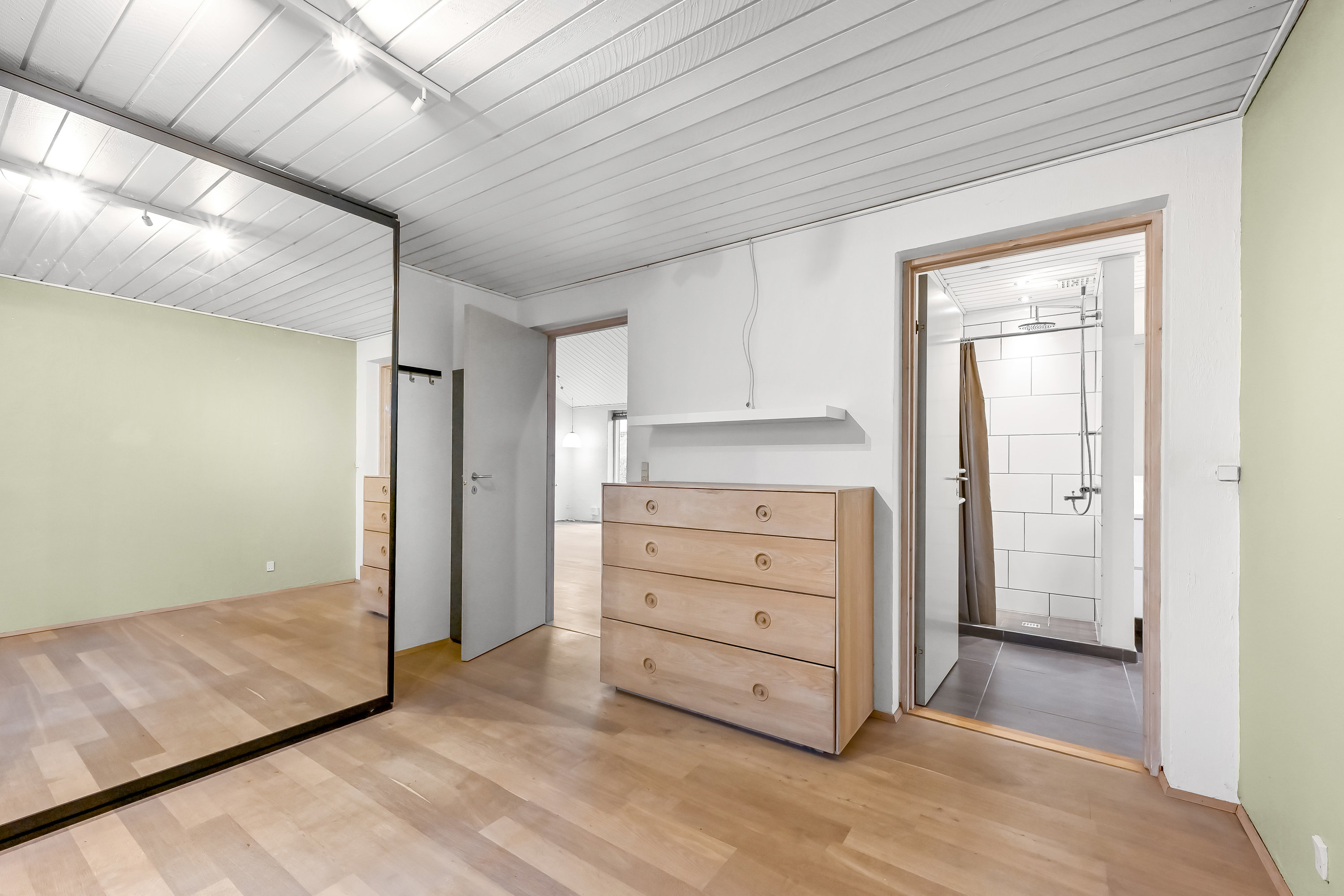 Fremhævet soveværelse billede i fuldskærmstilstand. Billede af Østertorp 16, Gjellerup, 7400 Herning