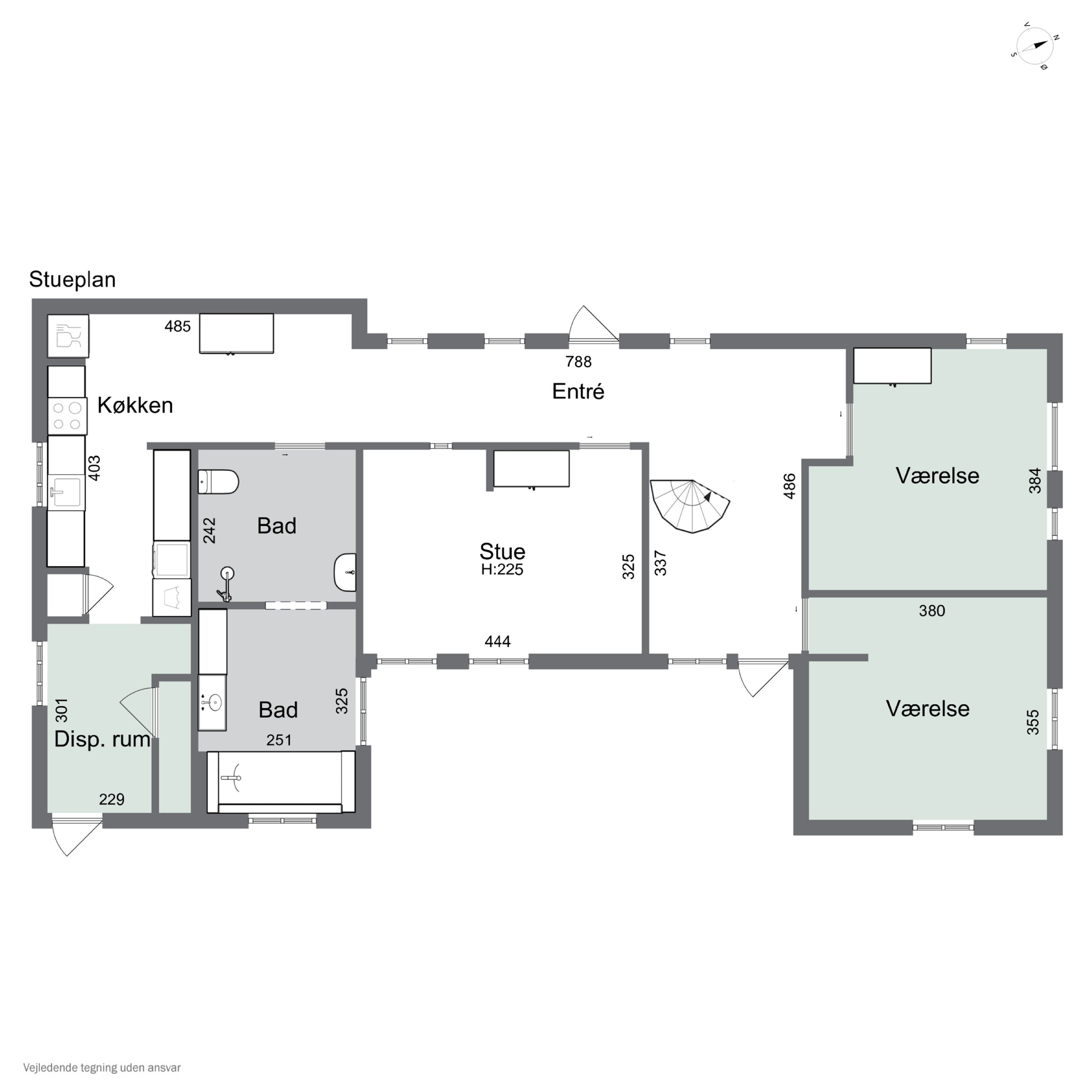Plantegninger billede af Orehøjvej 33, Gevninge, 4000 Roskilde