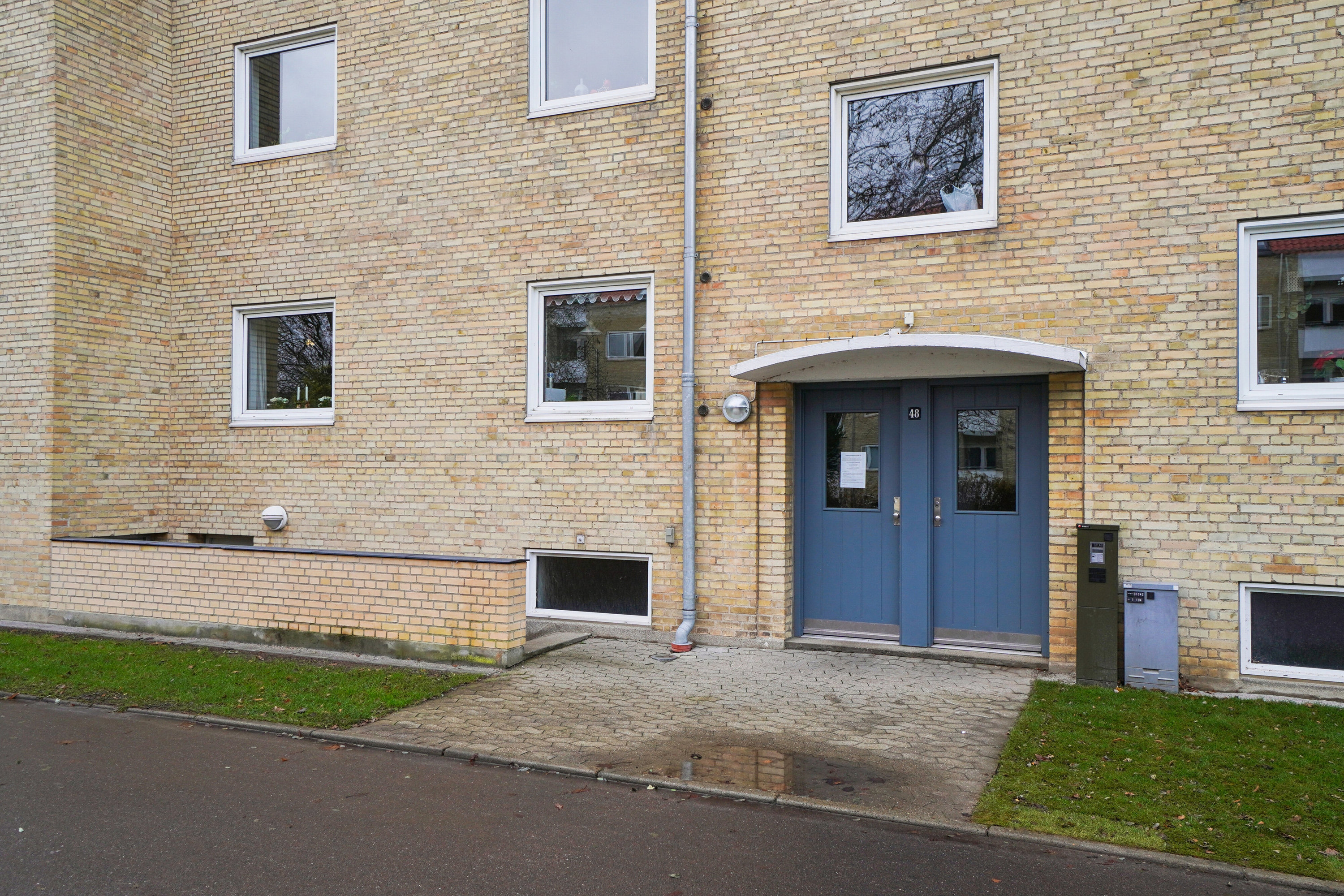 Fremhævet facade billede i fuldskærmstilstand. Billede af Kongebakken 48, 3. tv., 4000 Roskilde