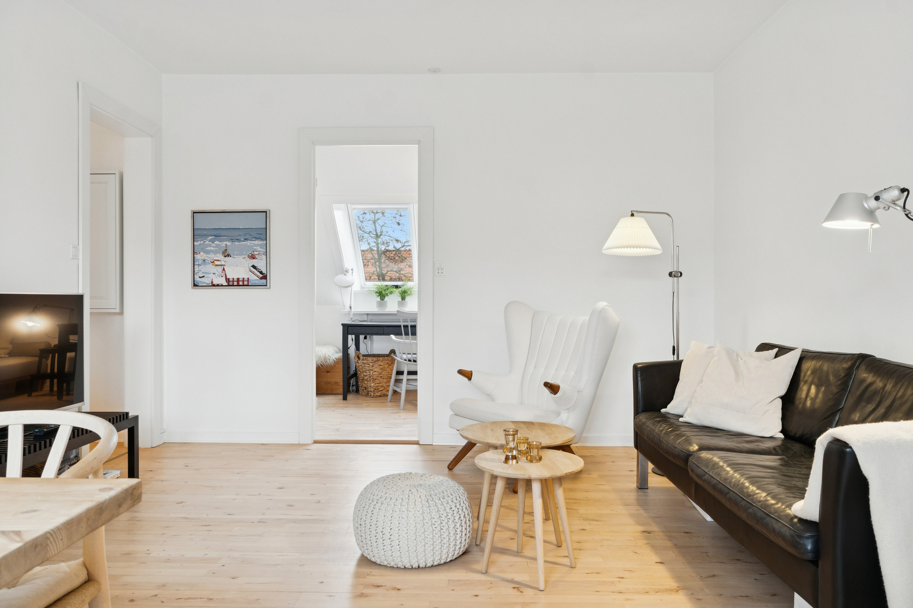 Fremhævet stue billede i fuldskærmstilstand. Billede af Kongebakken 48, 3. tv., 4000 Roskilde