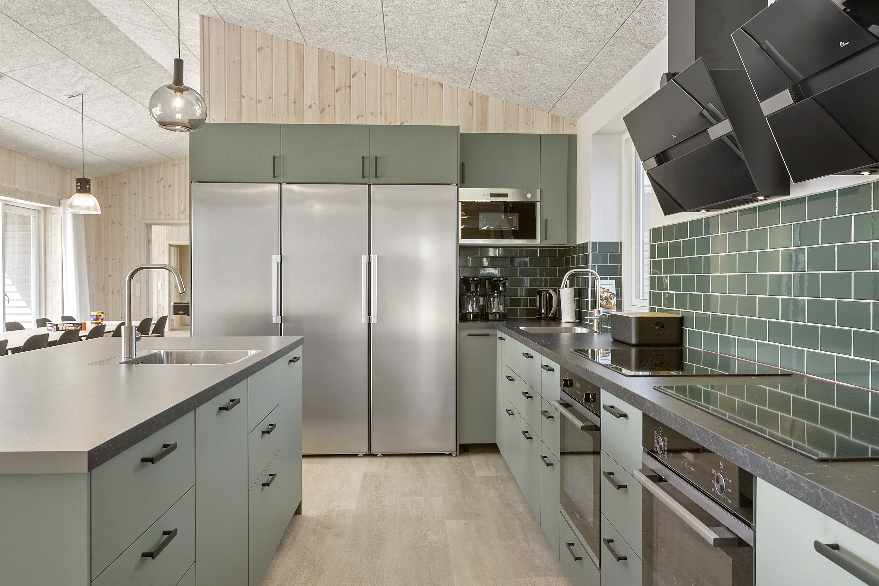 Fremhævet køkken billede i fuldskærmstilstand. Billede af Kallehaven 3, Åsendrup, 9480 Løkken