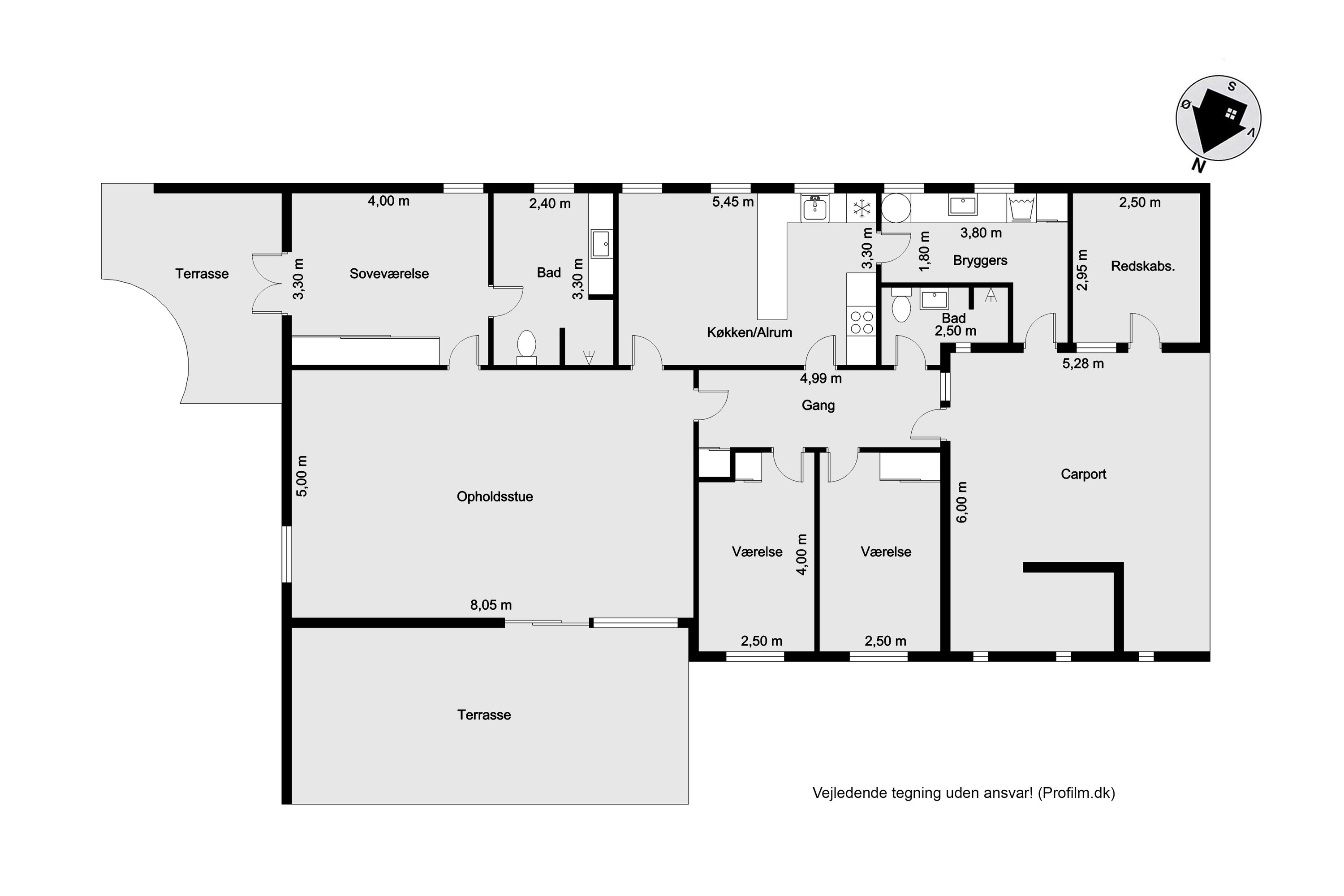 Plantegninger billede af Parkvej 30A, 7500 Holstebro