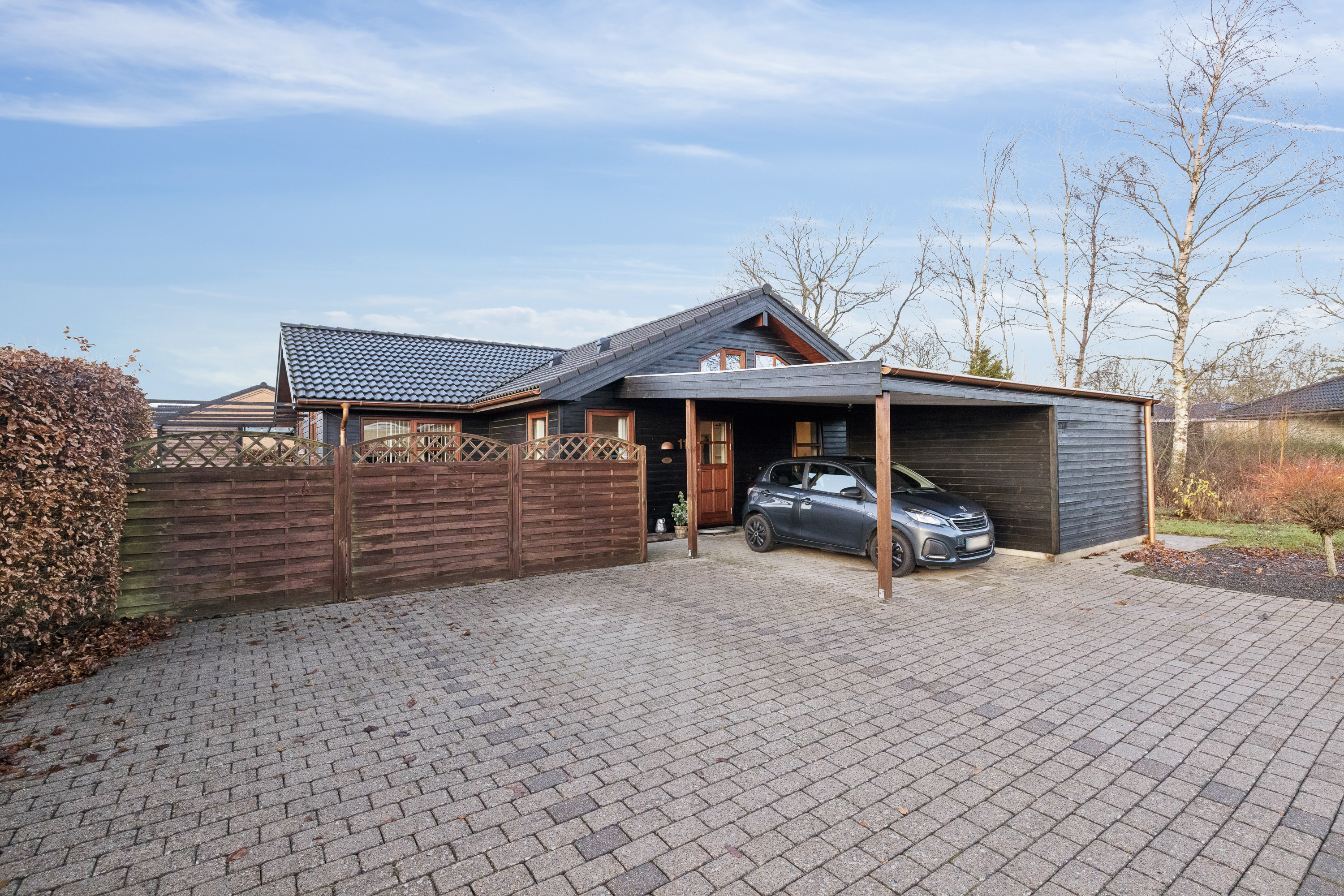 Fremhævet ejendommen billede i fuldskærmstilstand. Billede af Blålyngen 11, 7470 Karup J