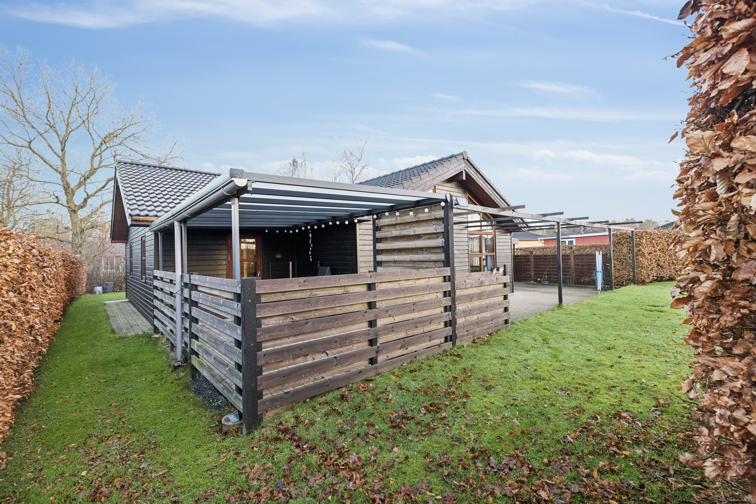 Fremhævet ejendommen billede i fuldskærmstilstand. Billede af Blålyngen 11, 7470 Karup J