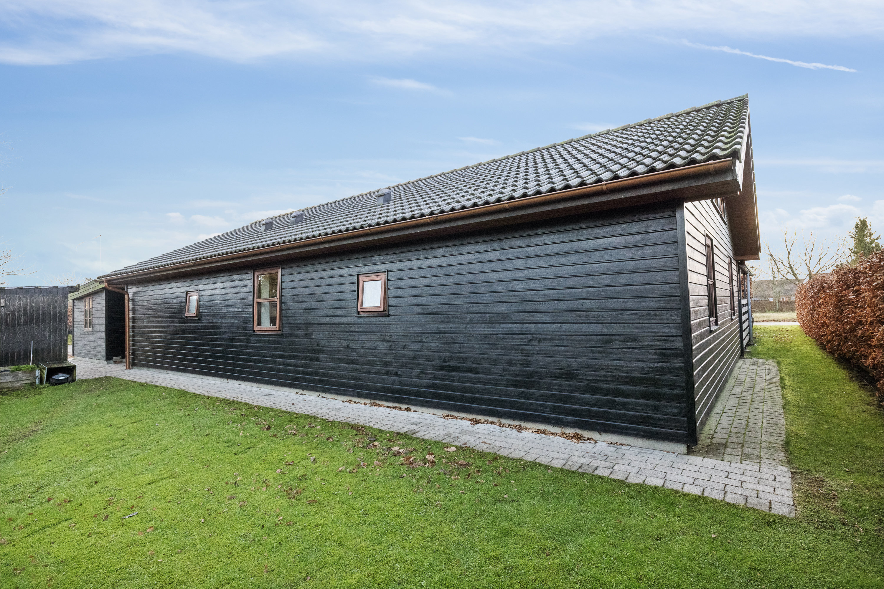 Fremhævet ejendommen billede i fuldskærmstilstand. Billede af Blålyngen 11, 7470 Karup J