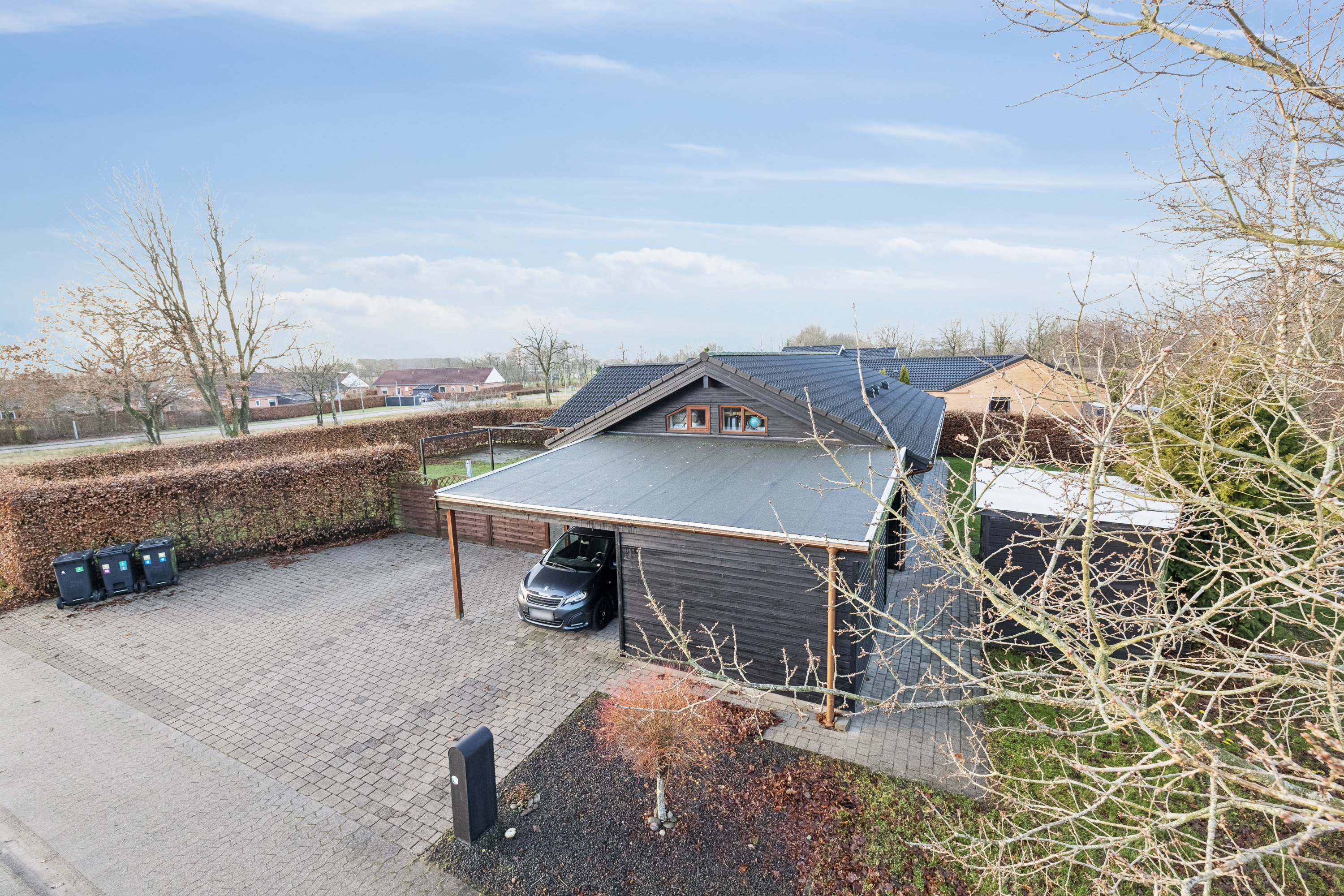 Fremhævet ejendommen billede i fuldskærmstilstand. Billede af Blålyngen 11, 7470 Karup J