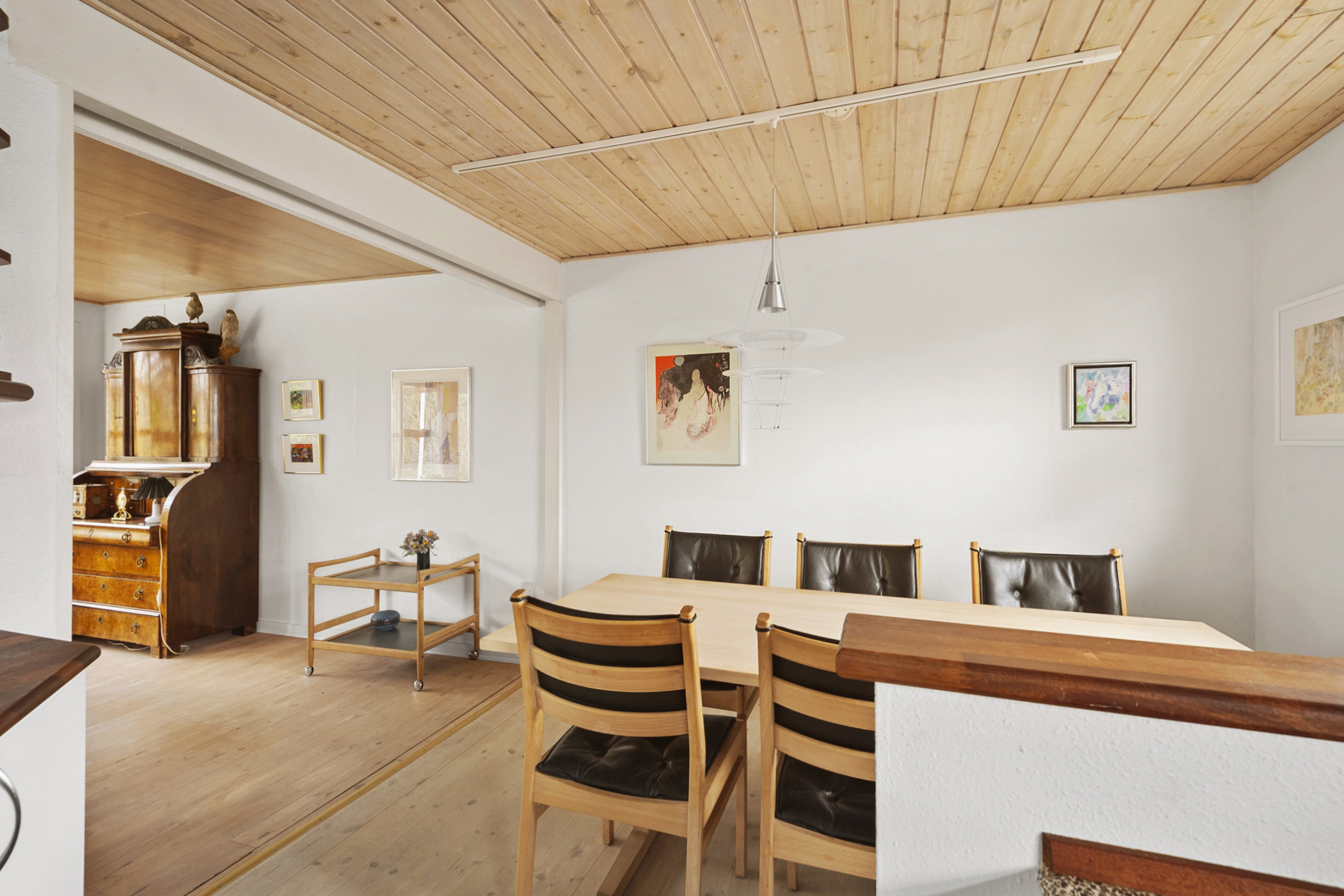 Fremhævet spisestue billede i fuldskærmstilstand. Billede af Dybdalsvej 9, 6800 Varde