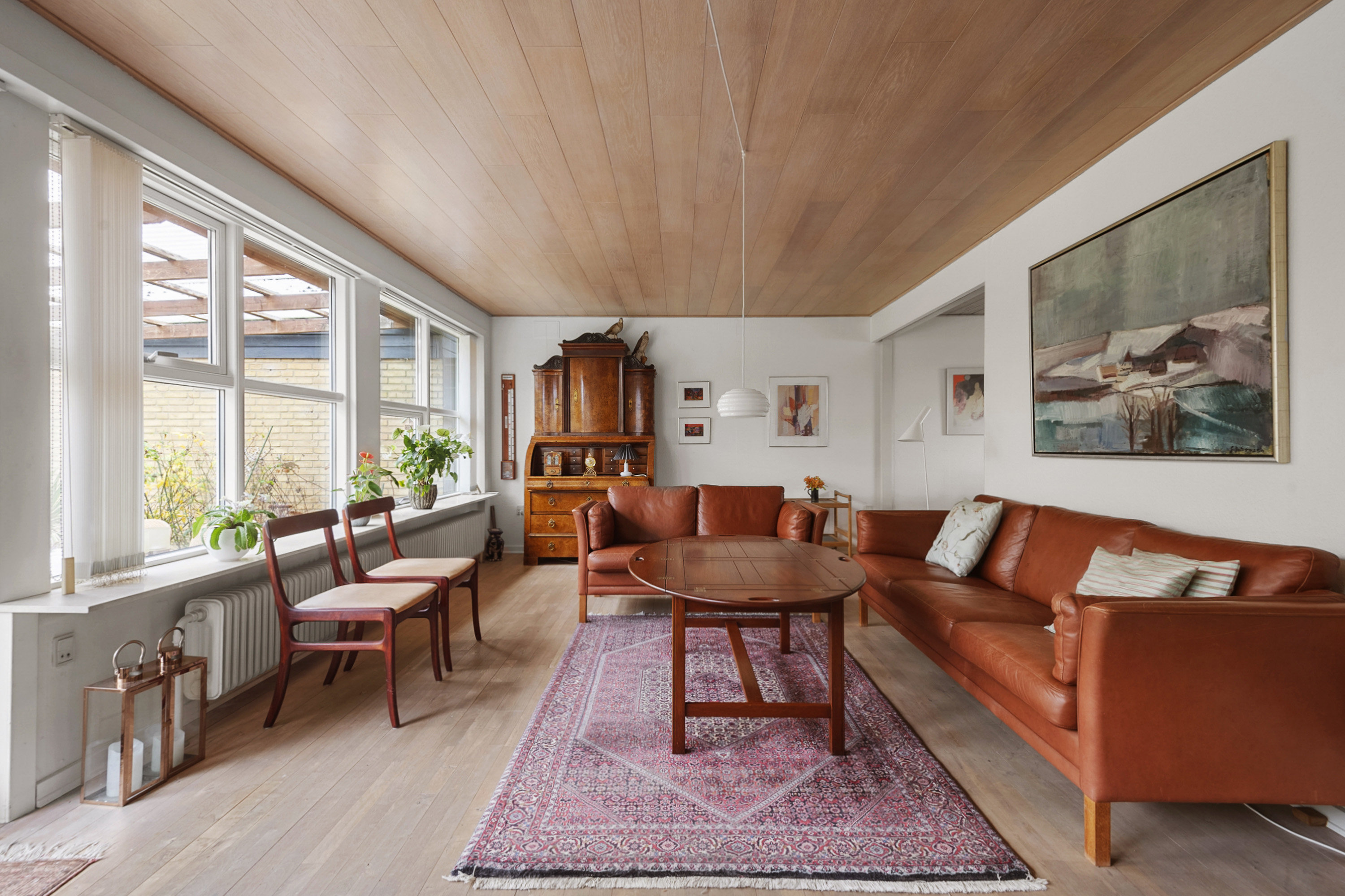 Fremhævet stue billede i fuldskærmstilstand. Billede af Dybdalsvej 9, 6800 Varde