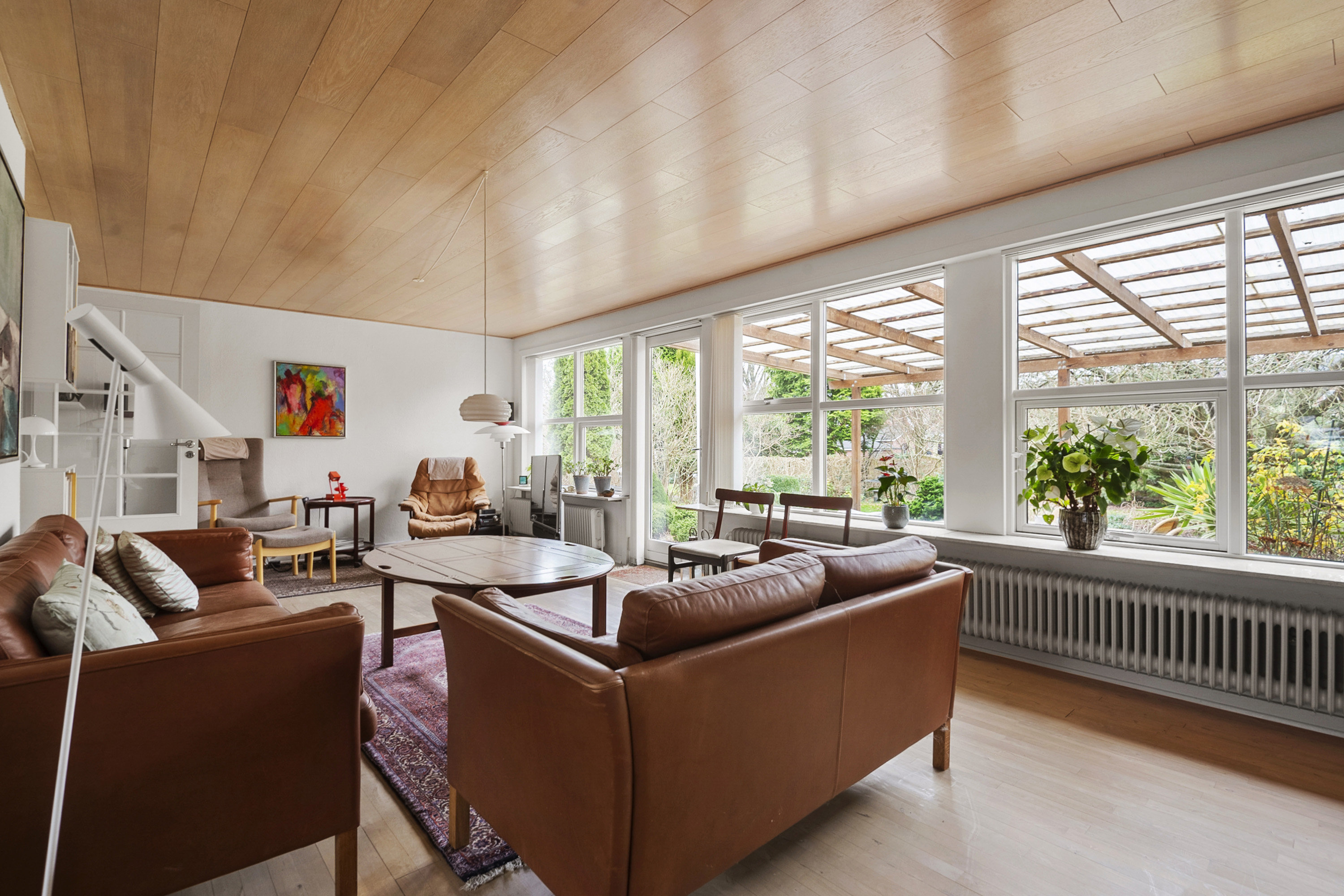 Fremhævet stue billede i fuldskærmstilstand. Billede af Dybdalsvej 9, 6800 Varde