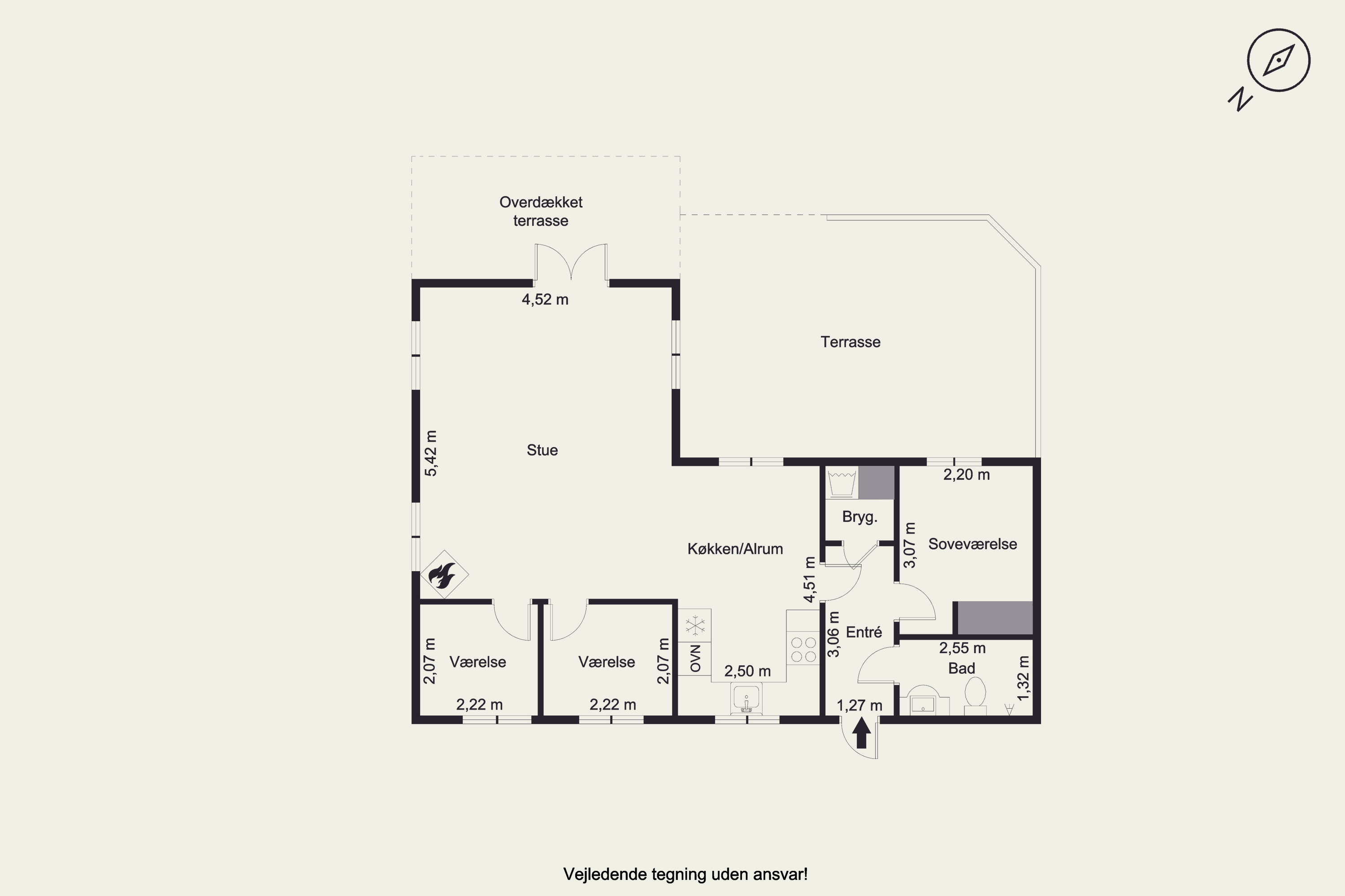 Plantegninger billede af Engdraget 16, Bratten, 9981 Jerup