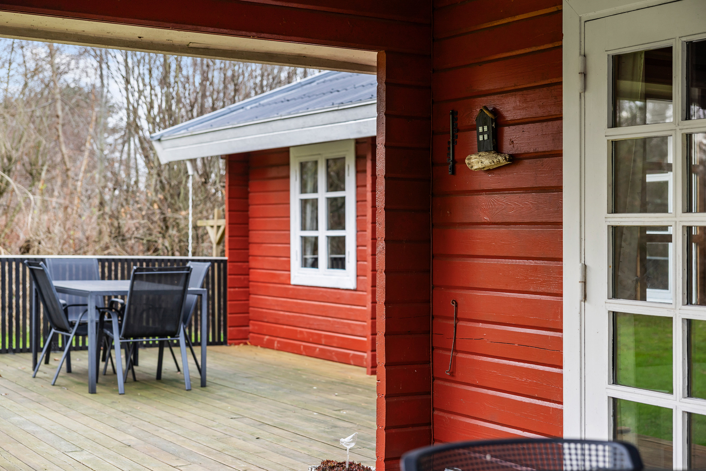 Fremhævet terrasse billede i fuldskærmstilstand. Billede af Engdraget 16, Bratten, 9981 Jerup