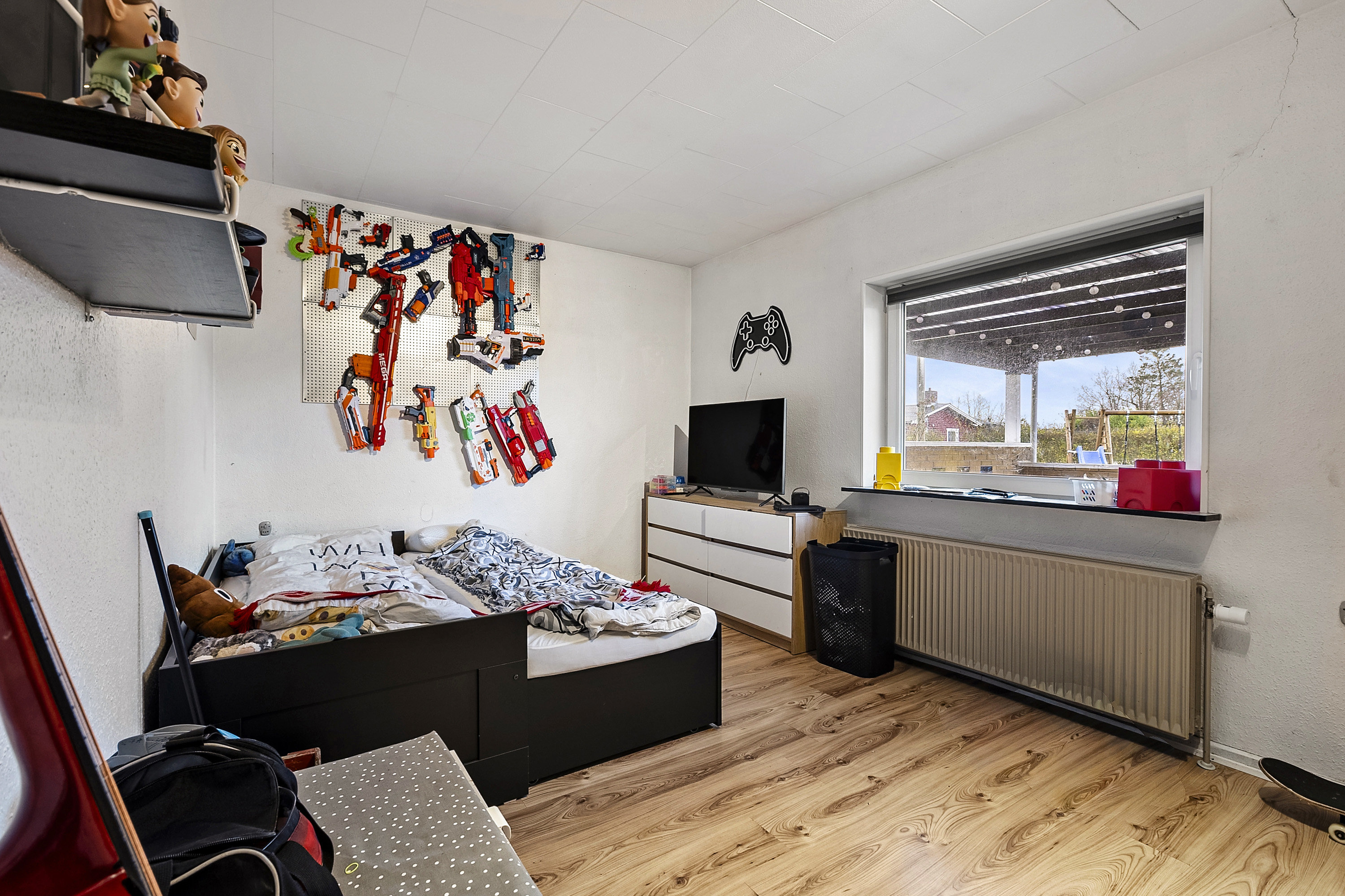 Fremhævet soveværelse billede i fuldskærmstilstand. Billede af Stenløkke 12, Kliplev, 6200 Aabenraa