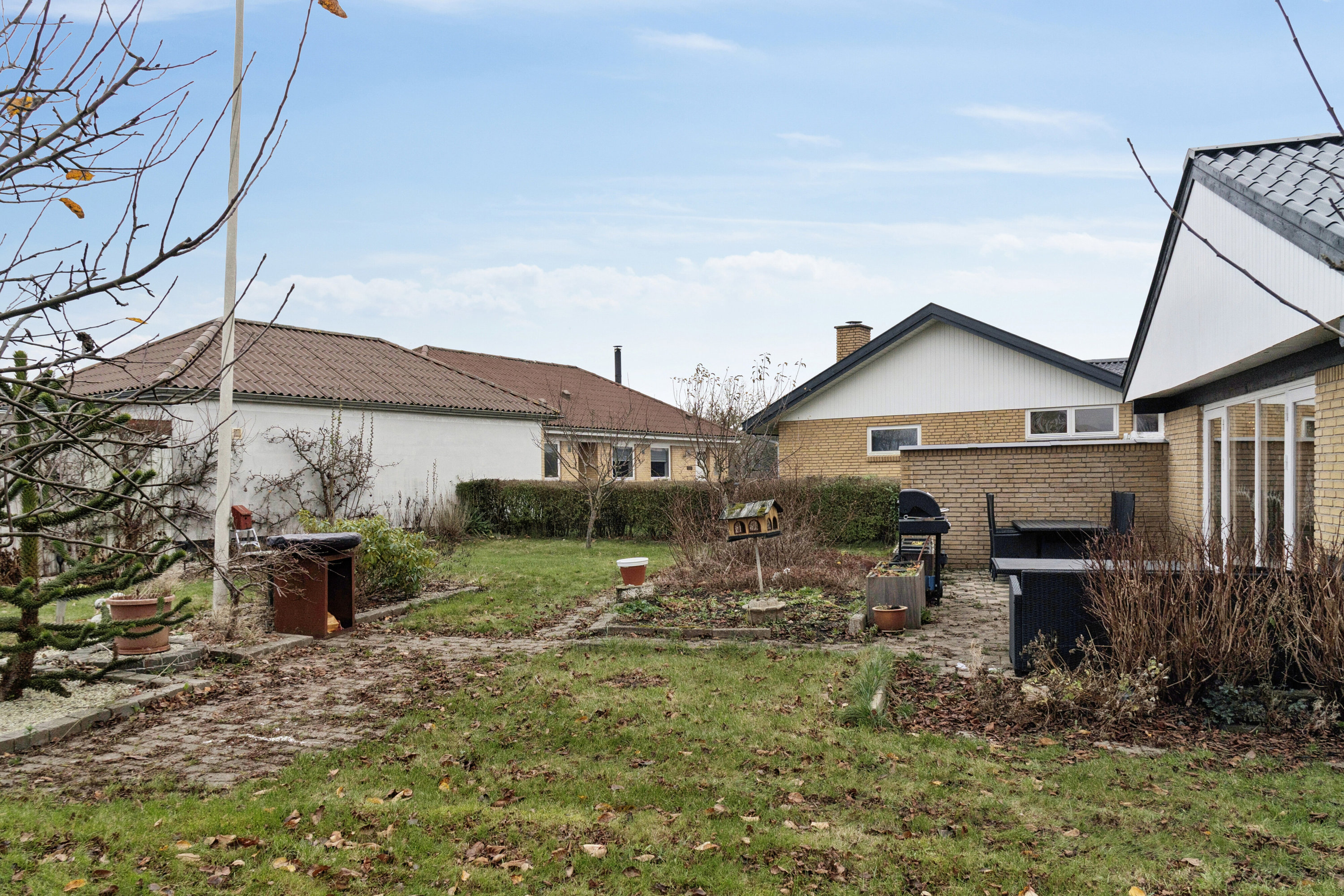 Fremhævet set fra haven billede i fuldskærmstilstand. Billede af Stærvej 6, 4350 Ugerløse