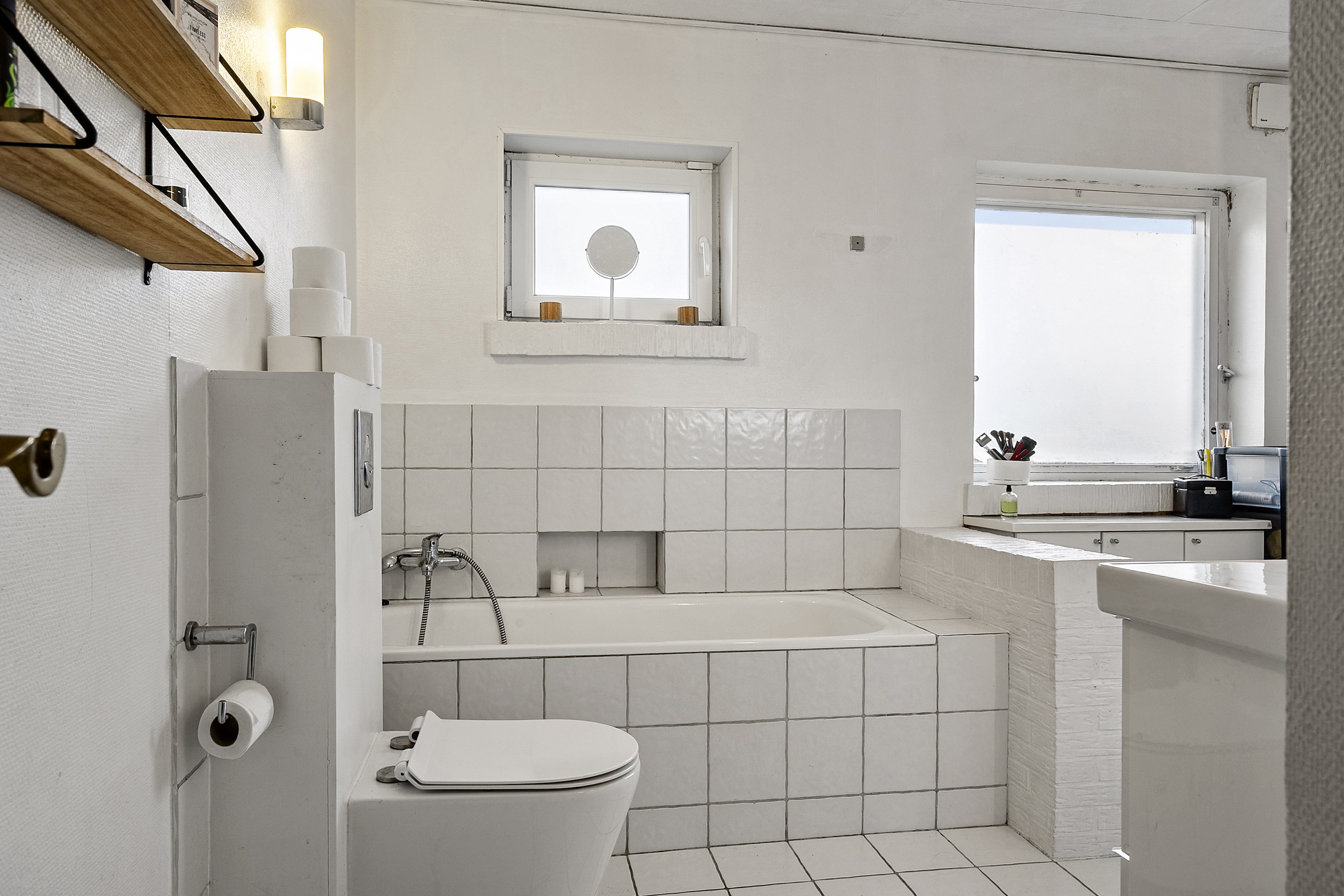 Fremhævet badeværelse billede i fuldskærmstilstand. Billede af Stenløkke 12, Kliplev, 6200 Aabenraa