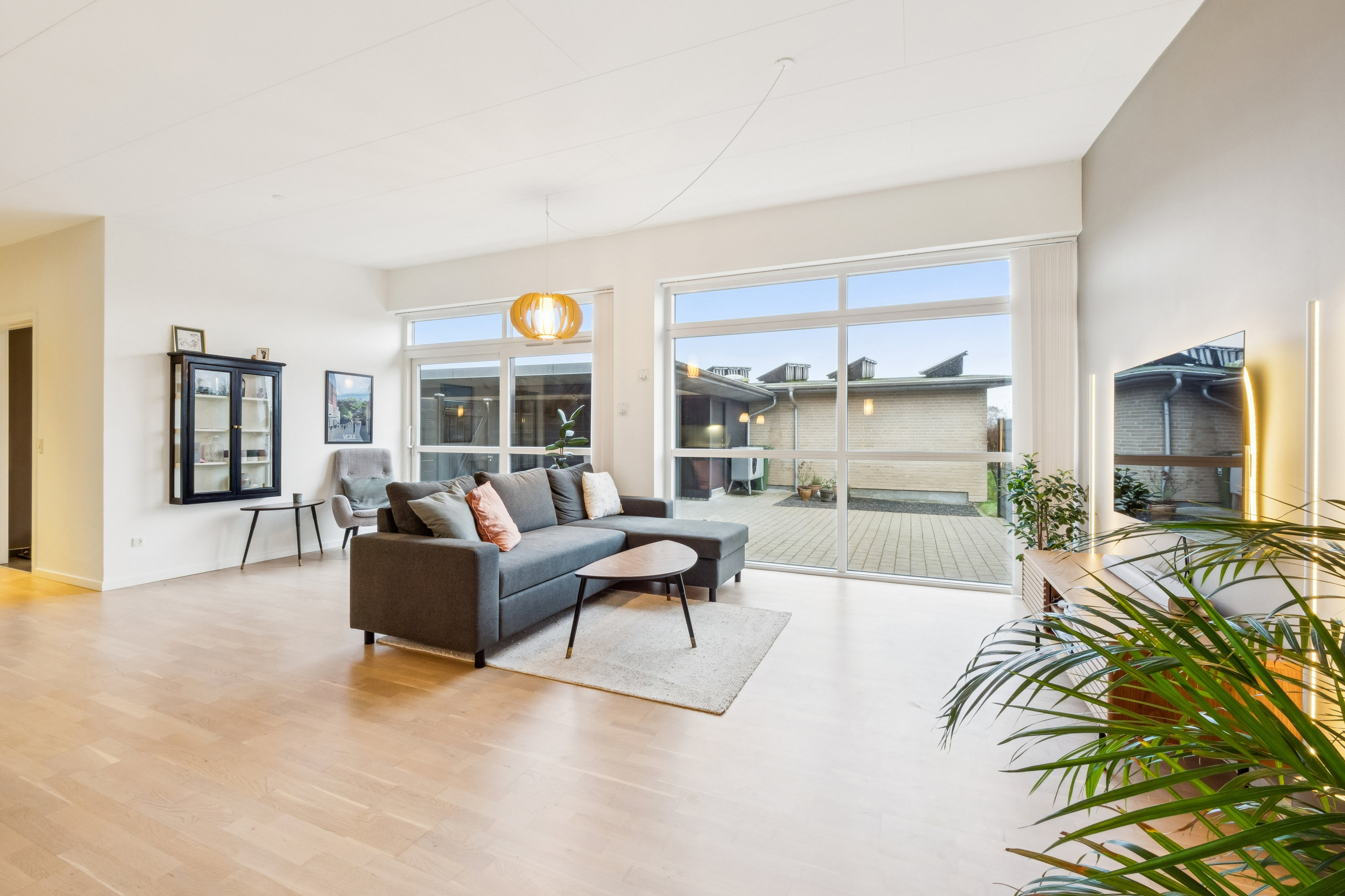 Fremhævet stue billede i fuldskærmstilstand. Billede af Baldersvej 131, 7800 Skive