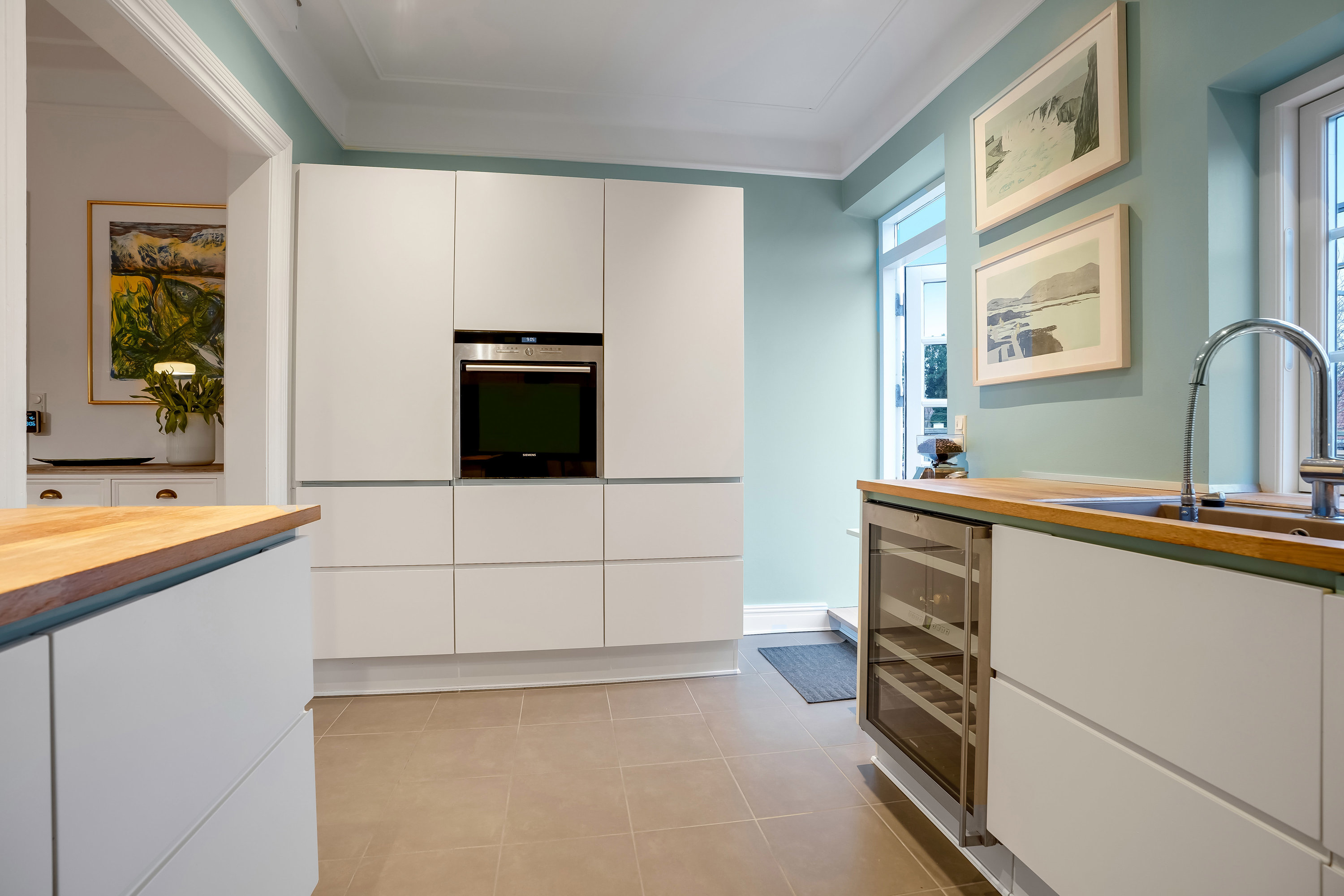 Fremhævet køkken billede i fuldskærmstilstand. Billede af Kastanievej 55, 1., 5230 Odense M