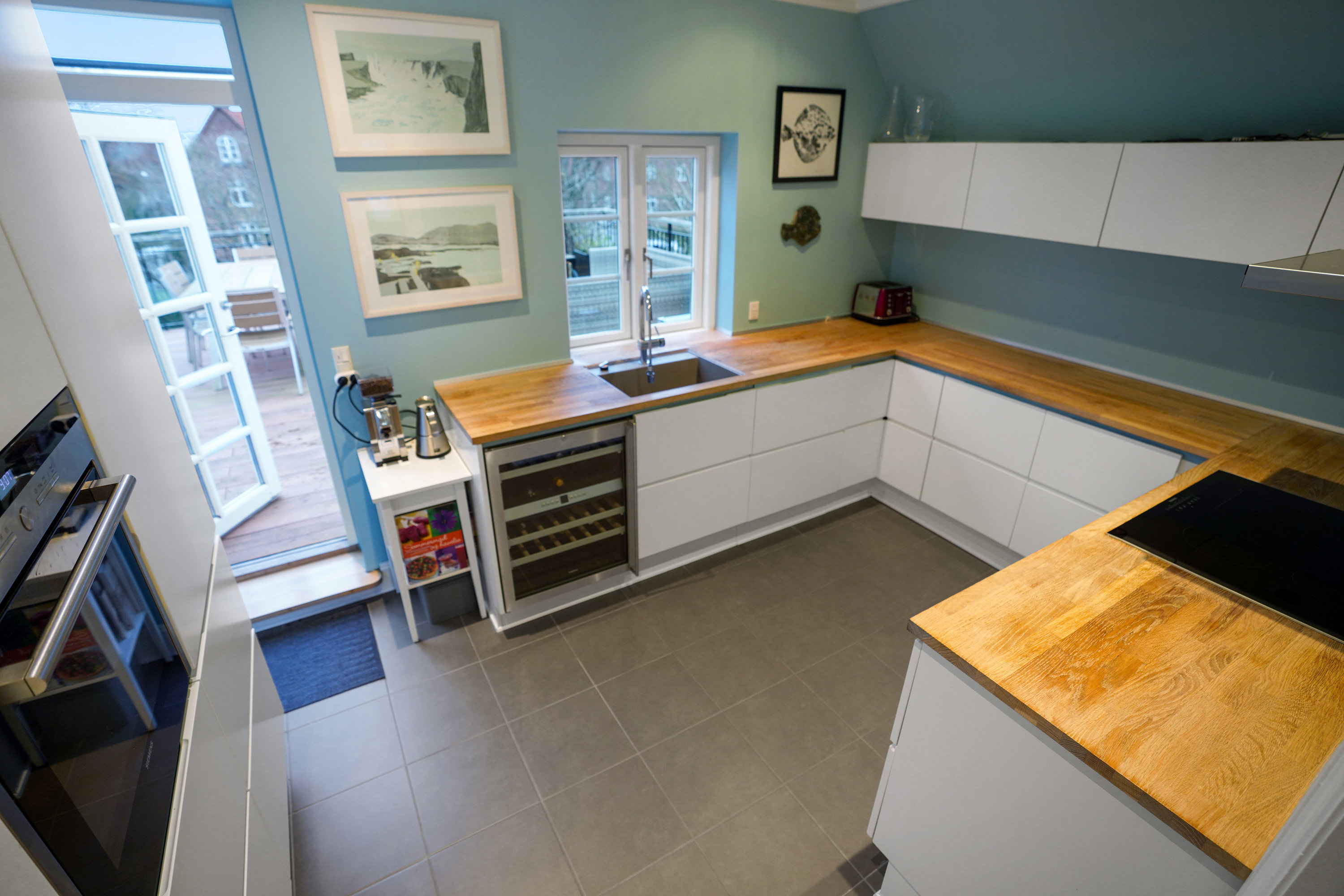 Fremhævet køkken billede i fuldskærmstilstand. Billede af Kastanievej 55, 1., 5230 Odense M