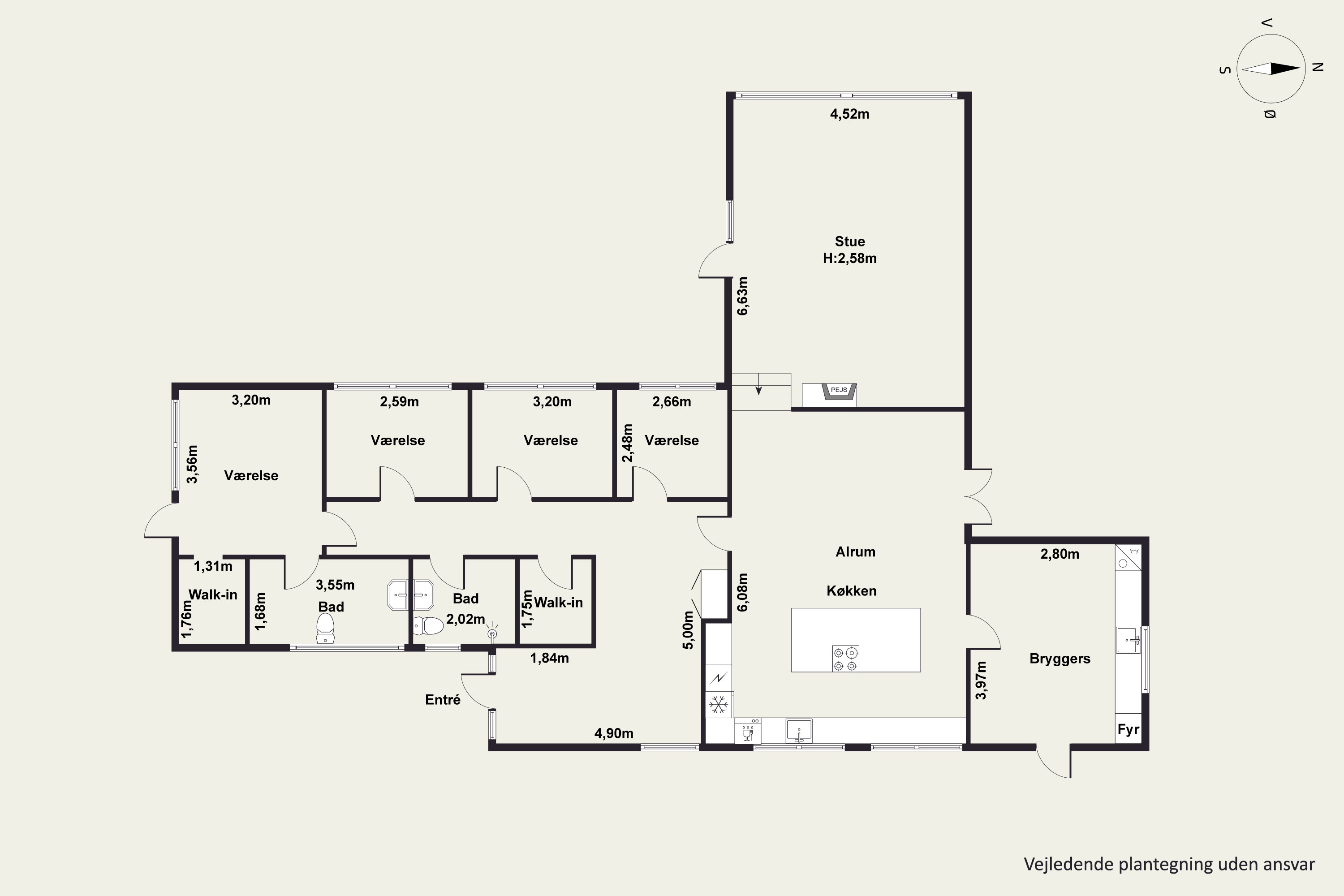 Plantegninger billede af Løvtoften 7, 2630 Taastrup