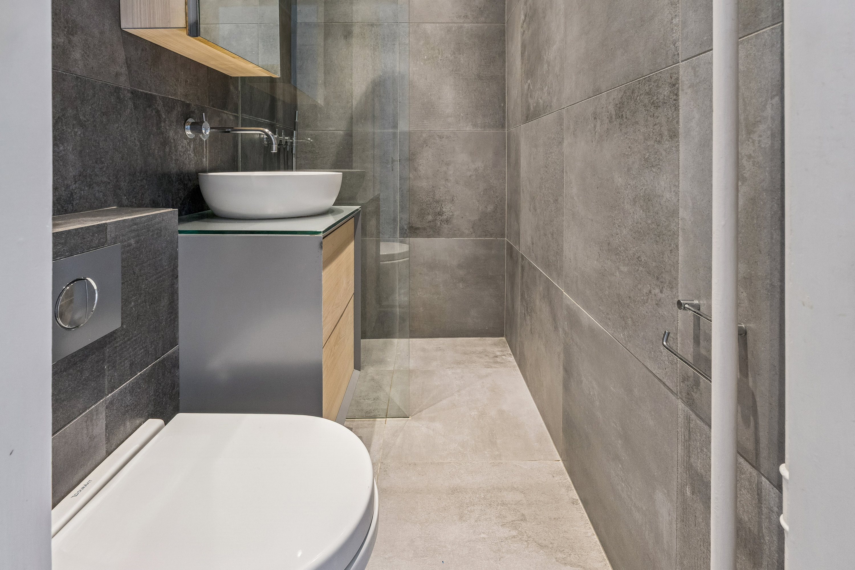 Fremhævet badeværelse billede i fuldskærmstilstand. Billede af Nordre Frihavnsgade 87, 2. th., 2100 København Ø