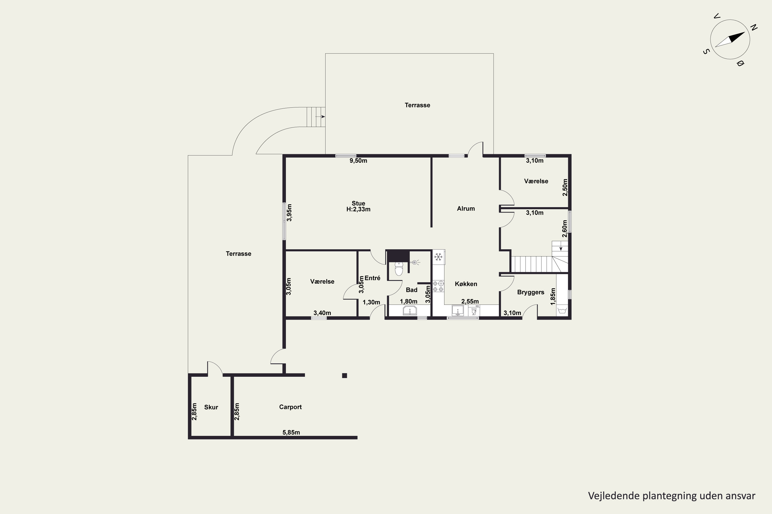 Plantegninger billede af Topasdalen 10, 8930 Randers NØ