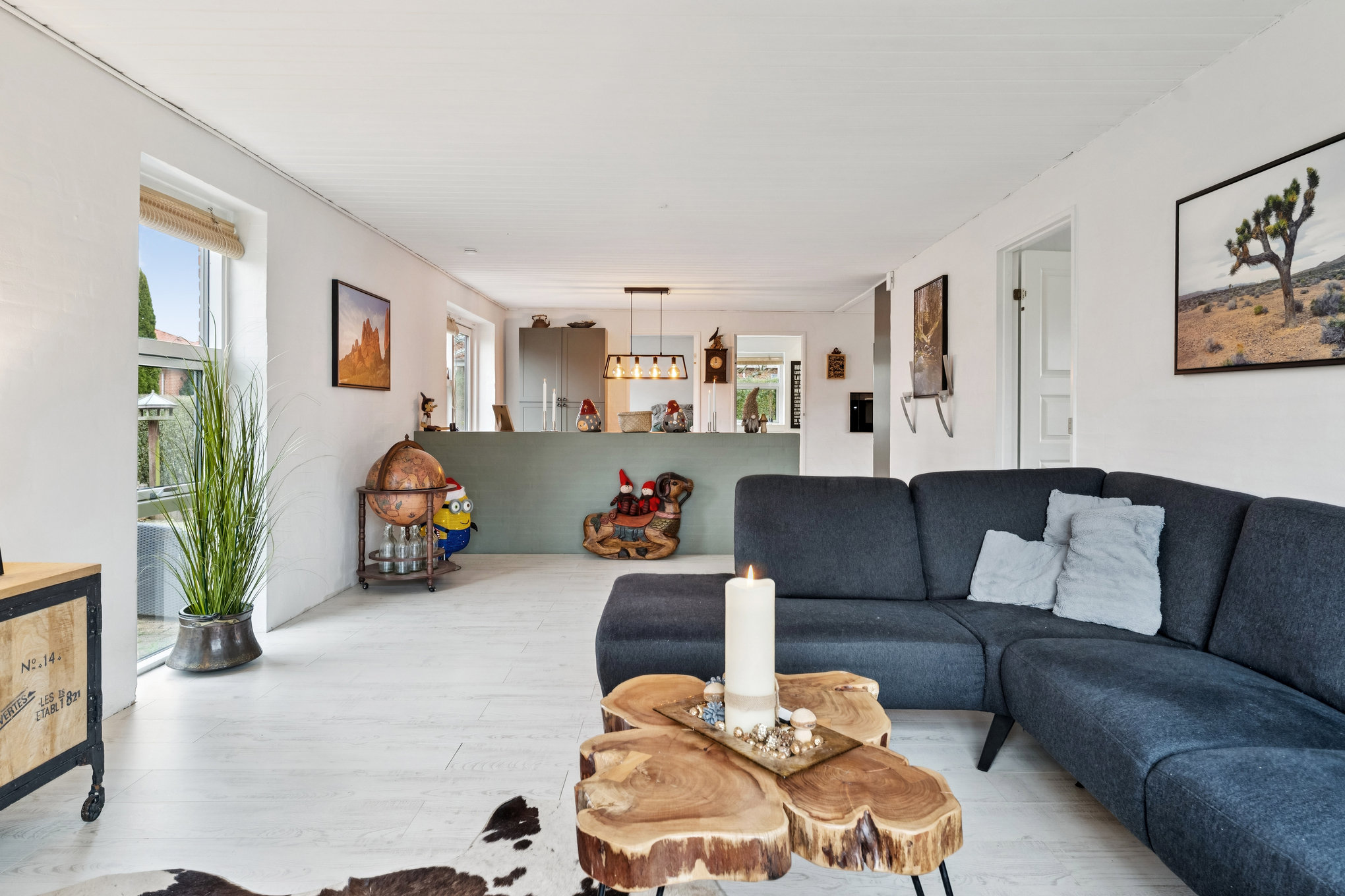 Fremhævet stue billede i fuldskærmstilstand. Billede af Topasdalen 10, 8930 Randers NØ