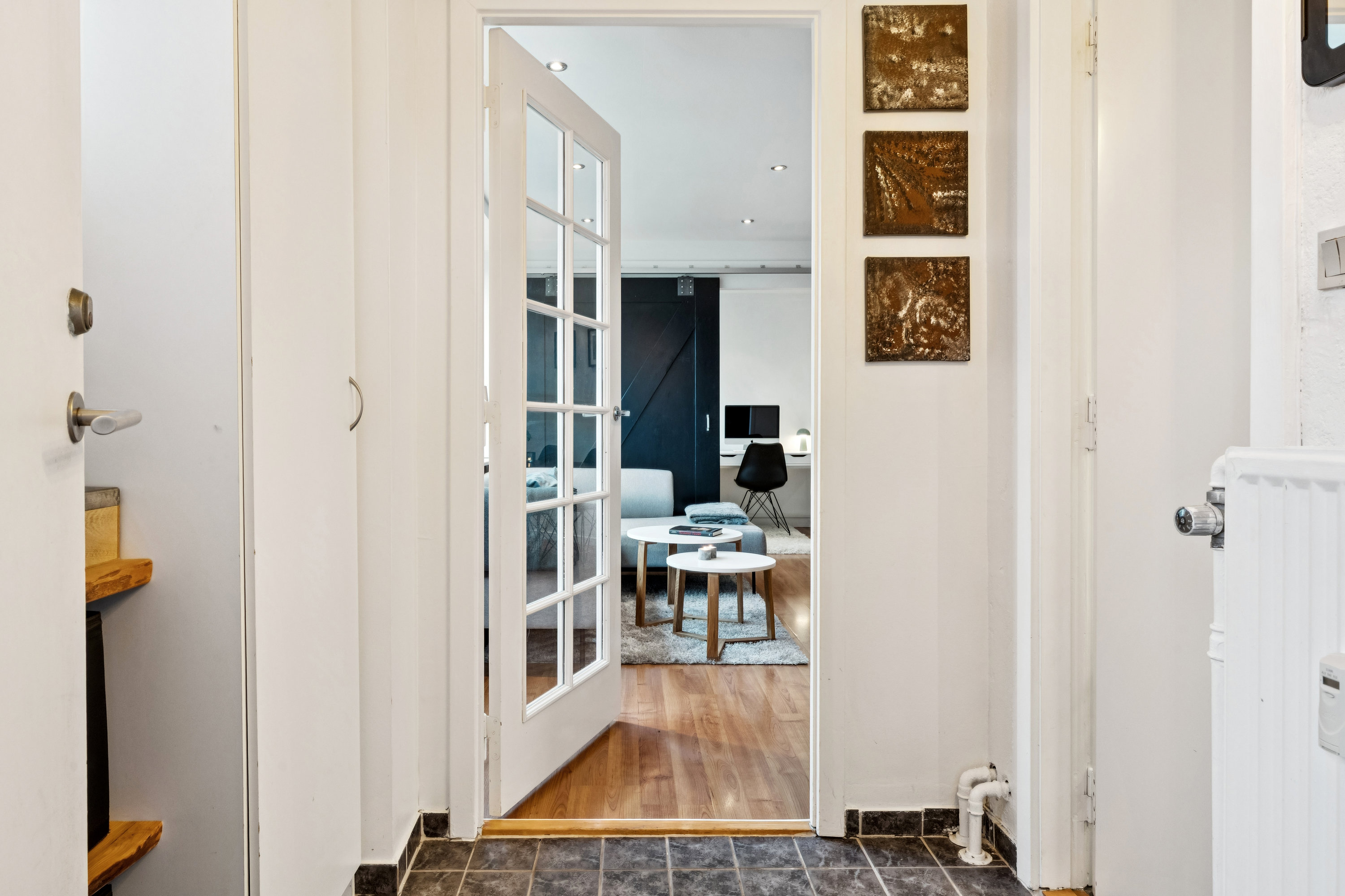 Fremhævet entré billede i fuldskærmstilstand. Billede af Vesterbro 127, 4. 406., 9000 Aalborg