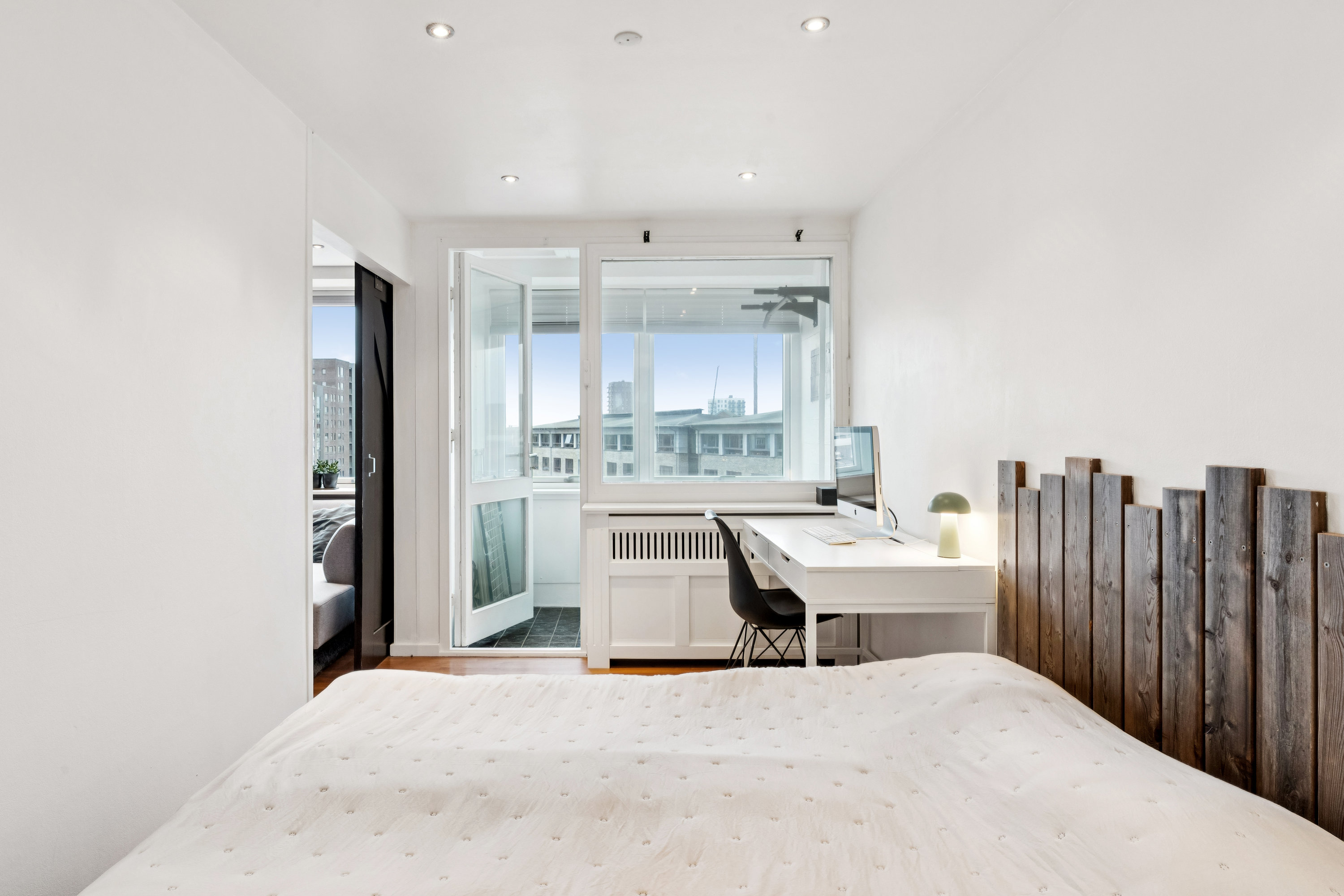 Fremhævet værelse billede i fuldskærmstilstand. Billede af Vesterbro 127, 4. 406., 9000 Aalborg