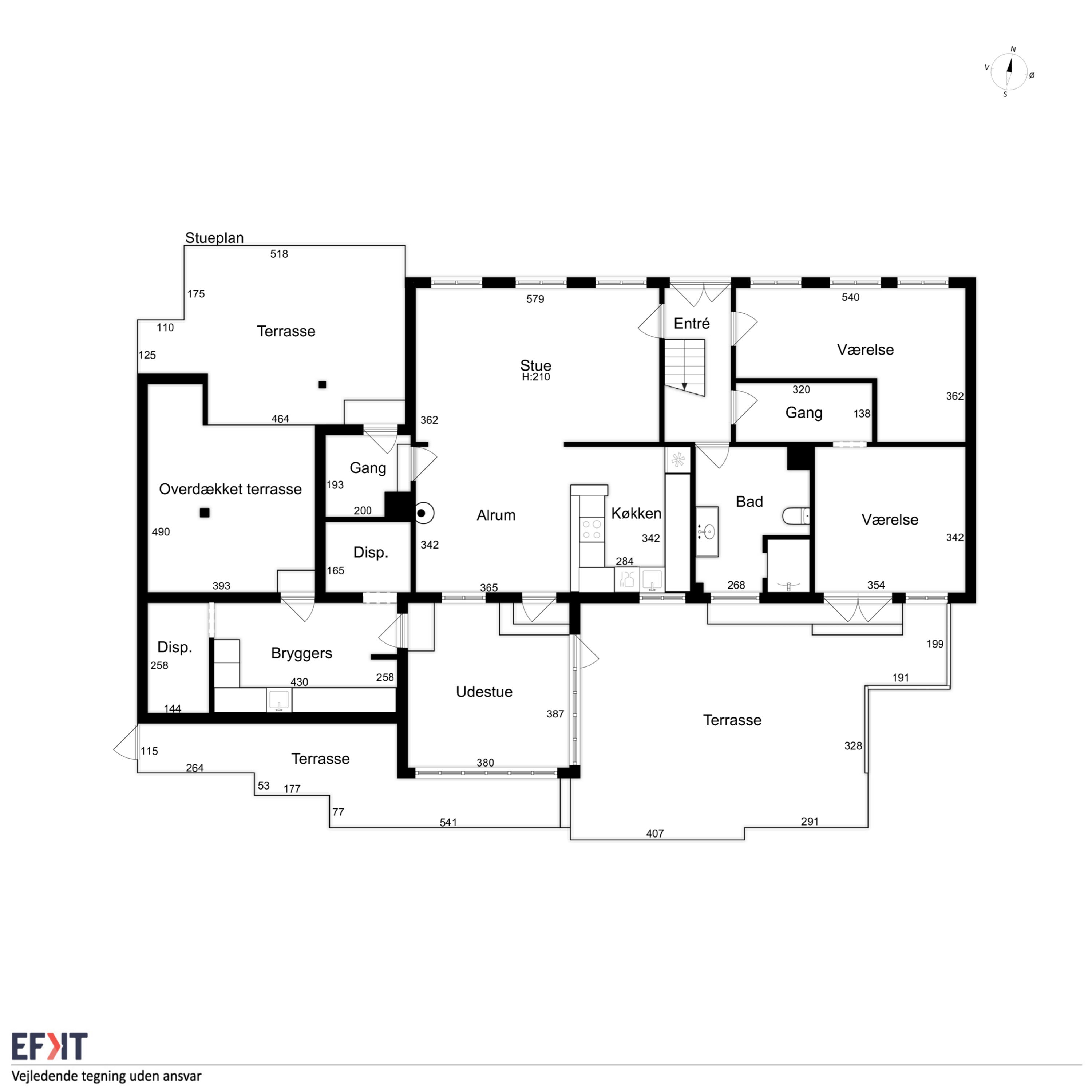 Plantegninger billede af Rødbyvej 18, Thurø, 5700 Svendborg