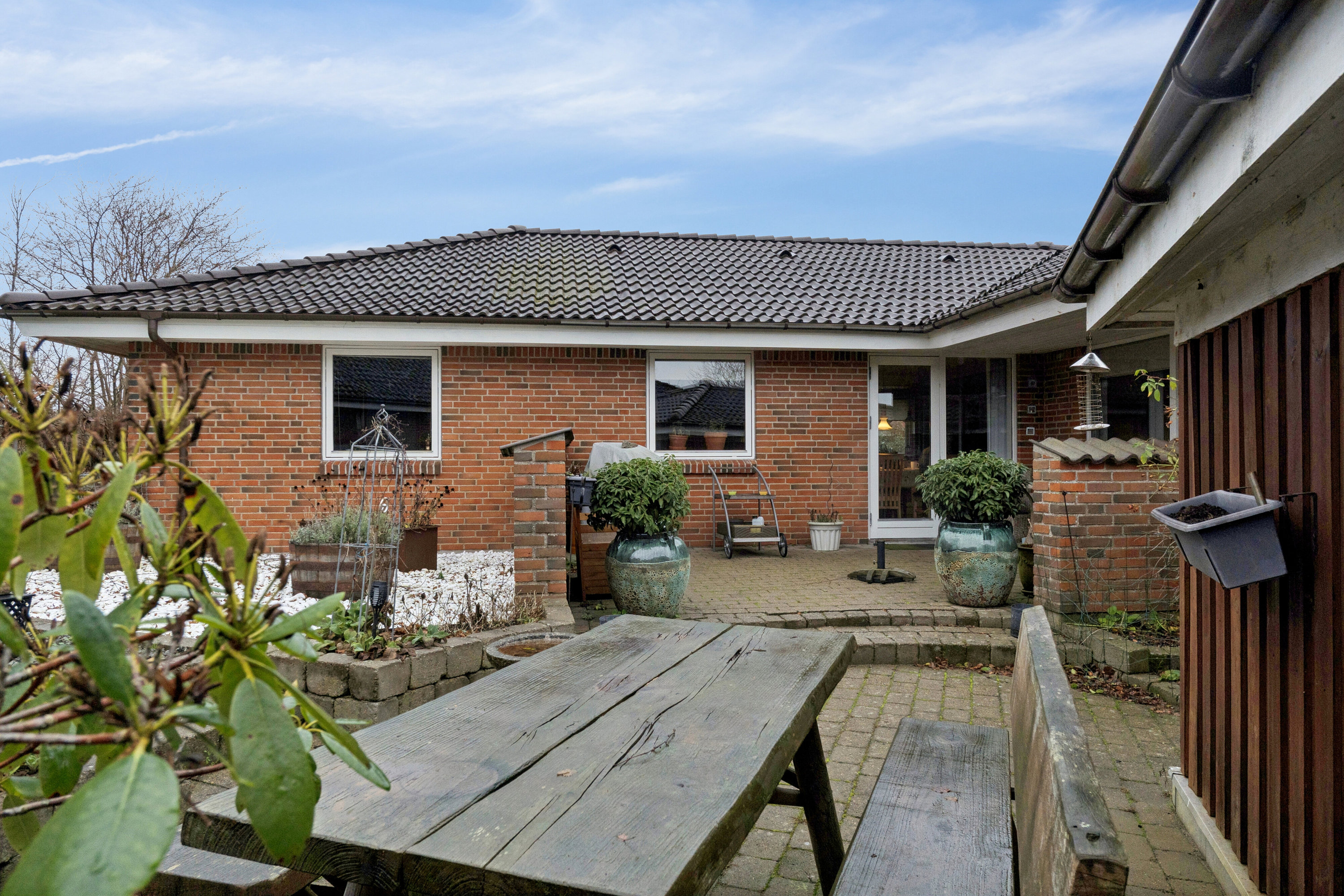 Fremhævet terrasse billede i fuldskærmstilstand. Billede af Ulstedboparken 46, 9870 Sindal