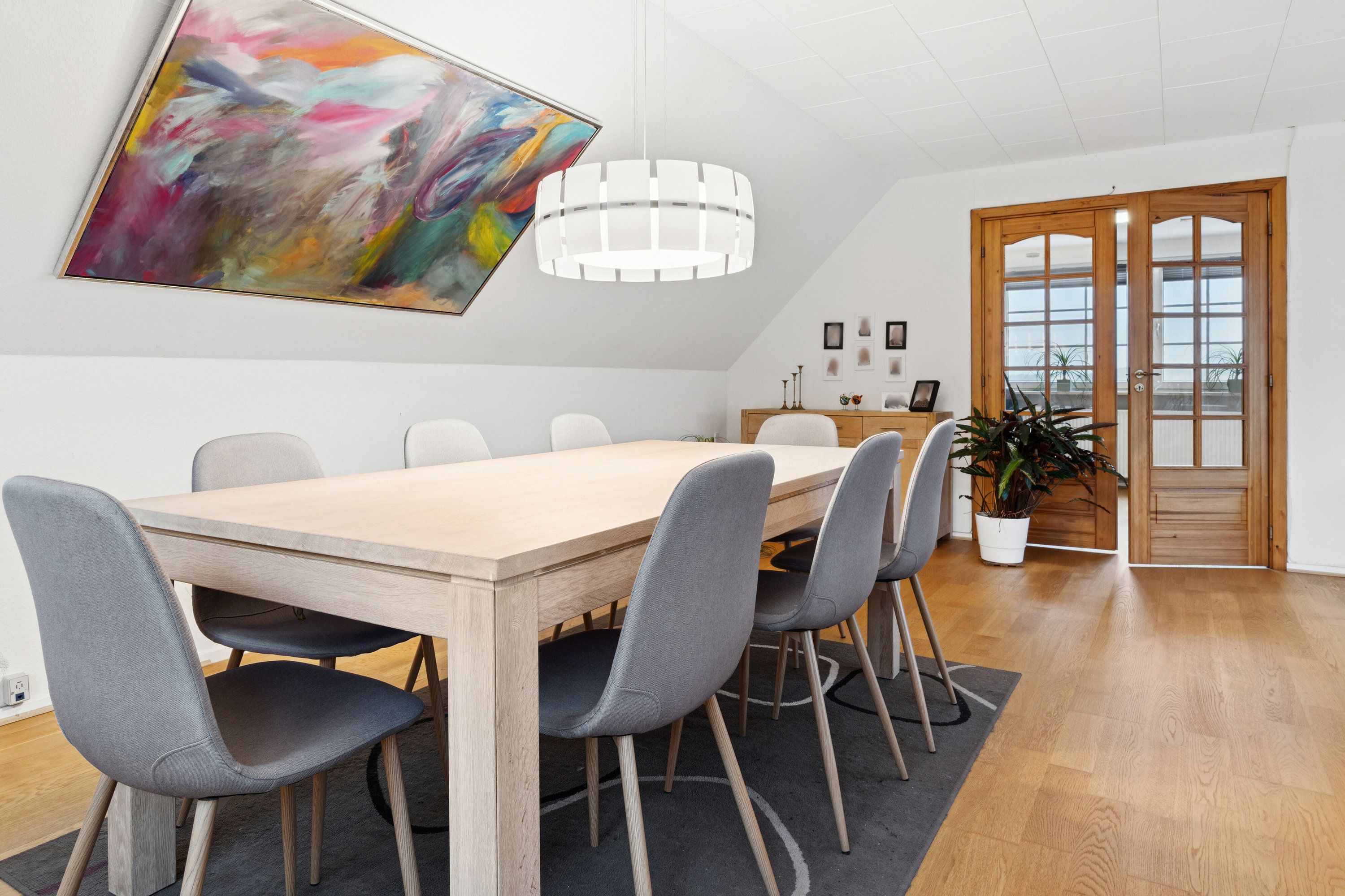 Fremhævet spisestue billede i fuldskærmstilstand. Billede af Australiavænget 4, Tingstrup, 7700 Thisted