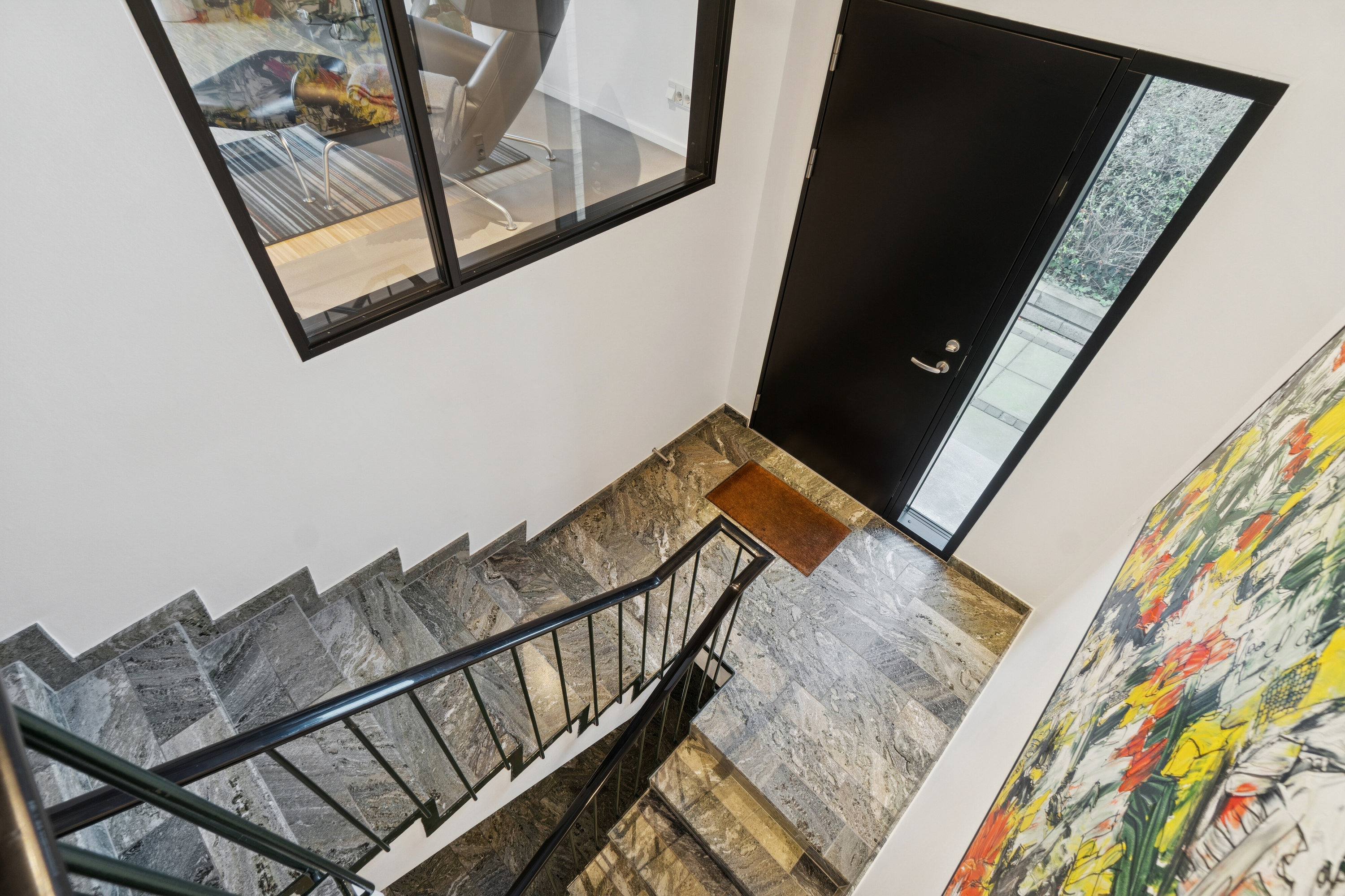 Fremhævet trappe billede i fuldskærmstilstand. Billede af Filippavej 25, 8270 Højbjerg