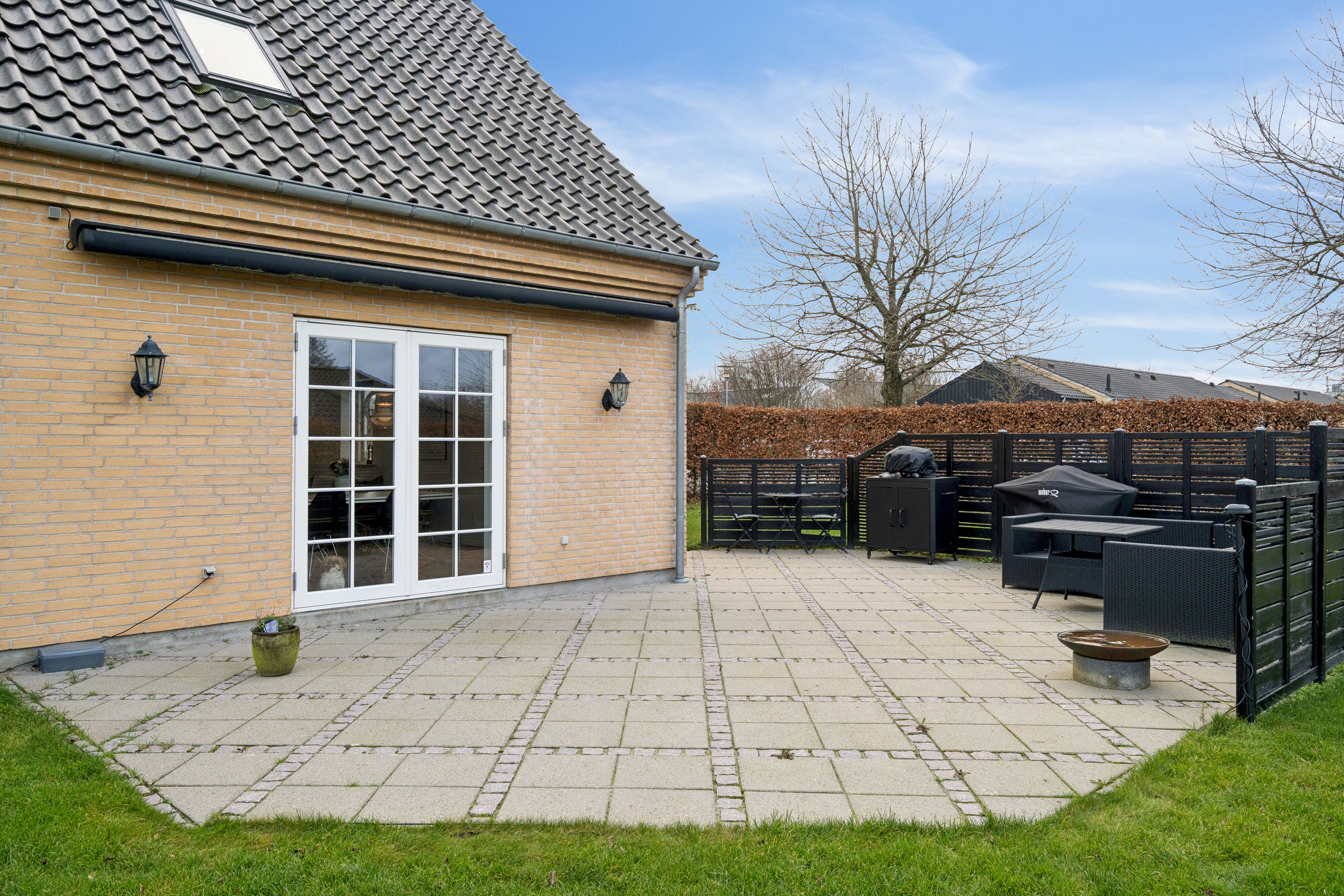 Miniaturebillede 1: set fra haven. Billede af Kirkeløkken 14, Nørre Søby, 5792 Årslev