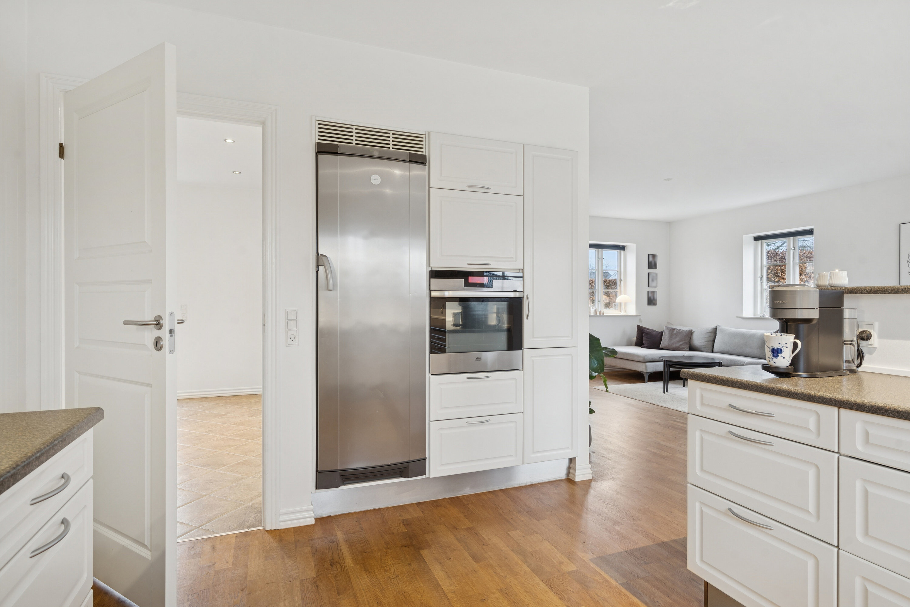 Fremhævet køkken billede i fuldskærmstilstand. Billede af Kirkeløkken 14, Nørre Søby, 5792 Årslev