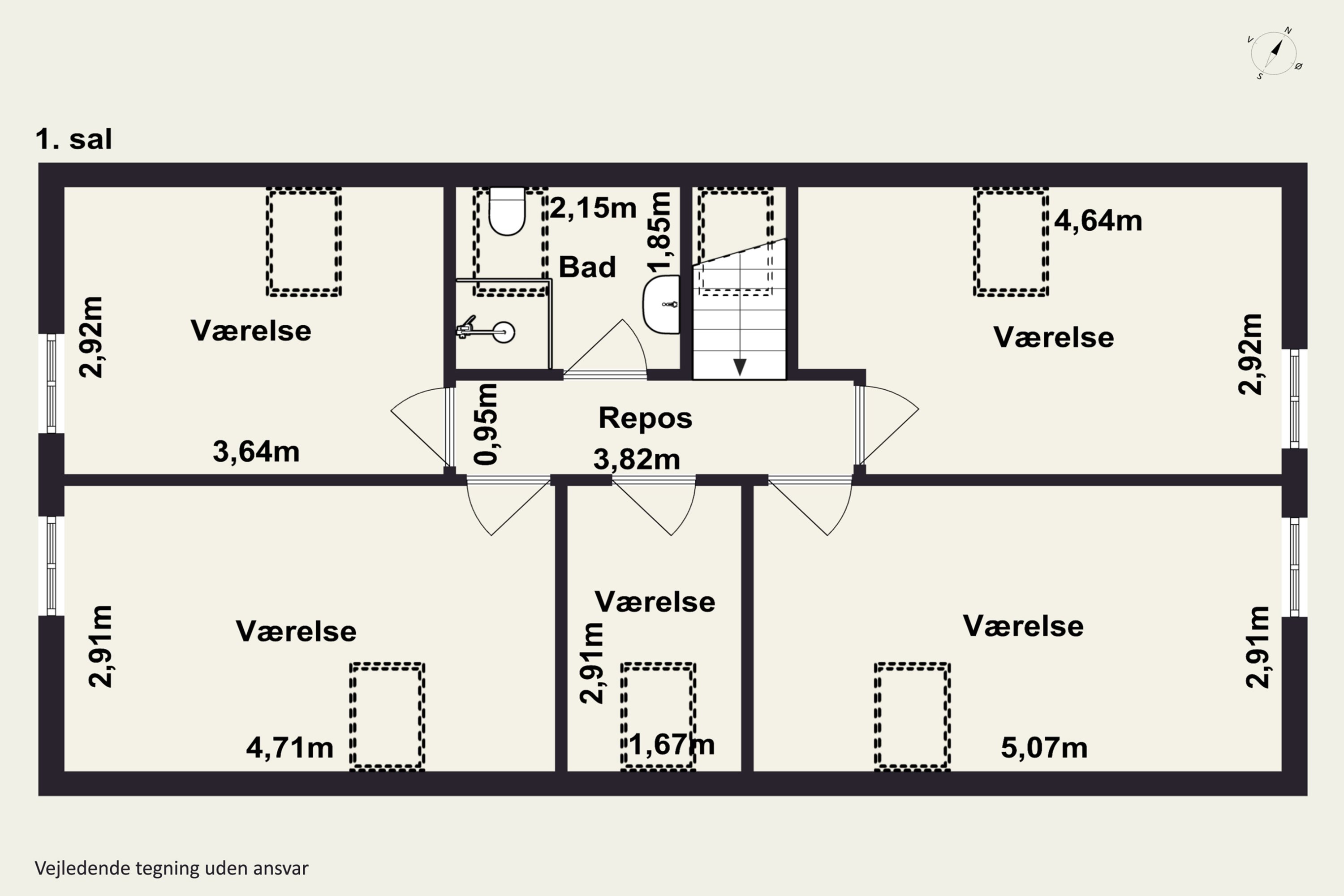 Plantegninger billede af Kirkeløkken 14, Nørre Søby, 5792 Årslev